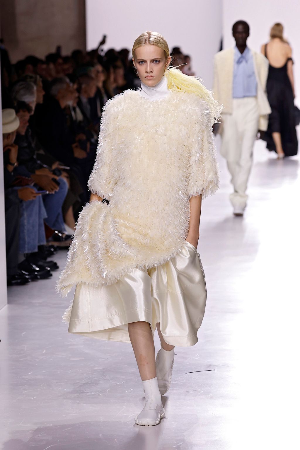 Fashion Week Milan Spring/Summer 2026 look 72 from the Bottega Veneta collection womenswear