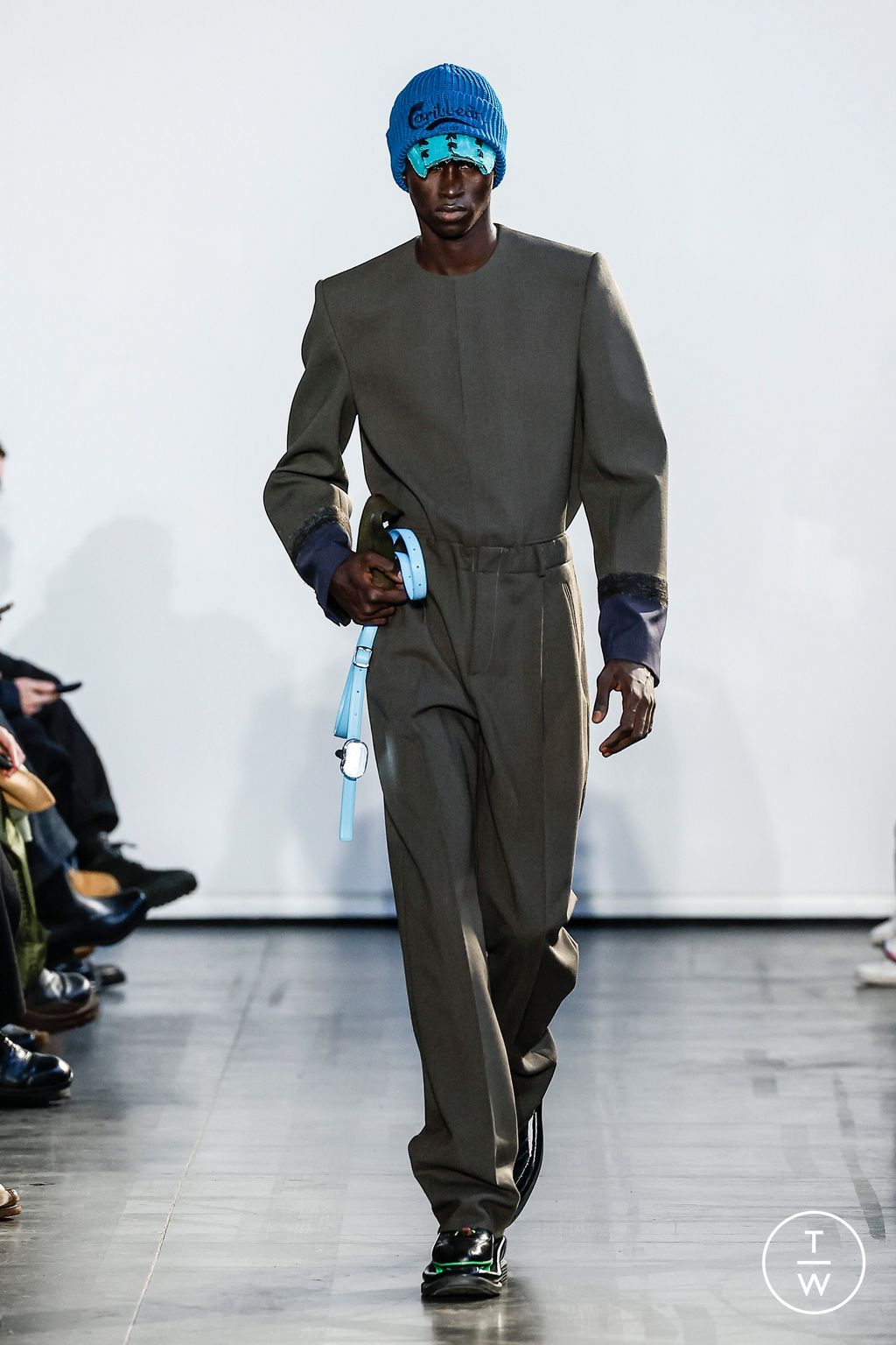 Fashion Week Paris Fall/Winter 2024 look 1 from the Botter collection menswear