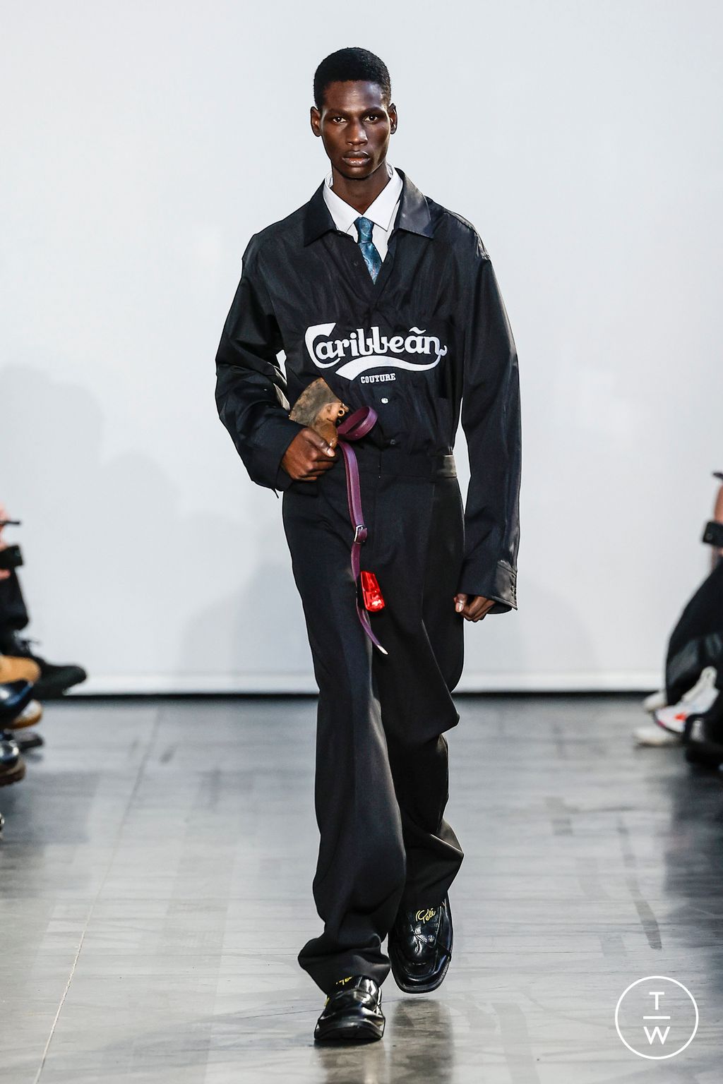 Fashion Week Paris Fall/Winter 2024 look 6 from the Botter collection 男装