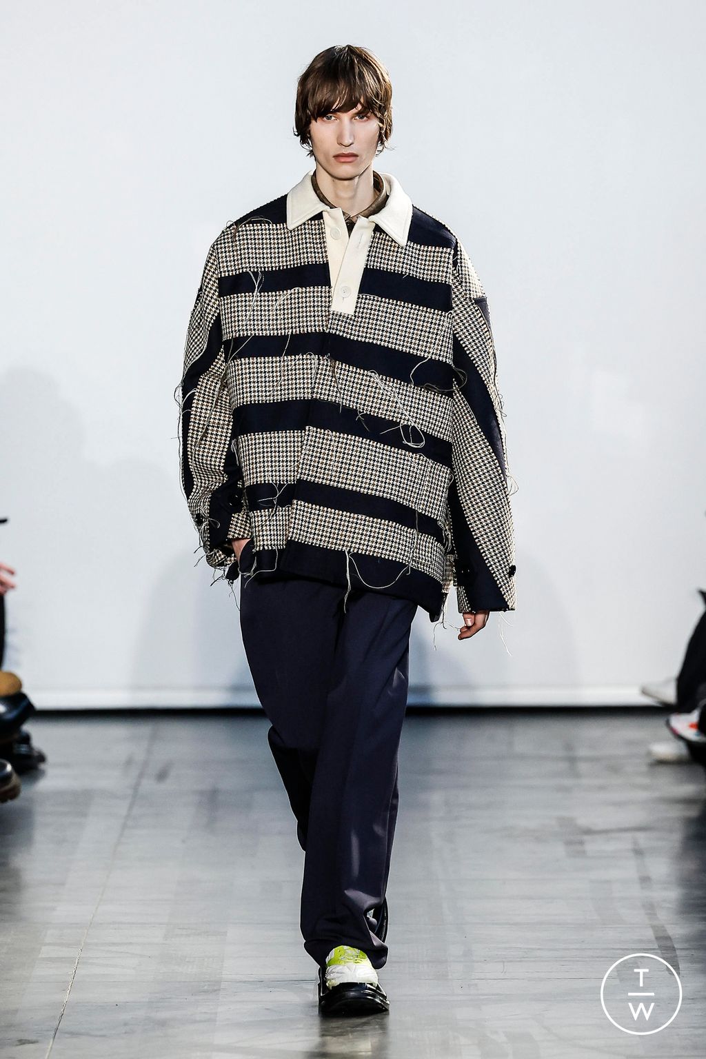 Fashion Week Paris Fall/Winter 2024 look 12 from the Botter collection menswear