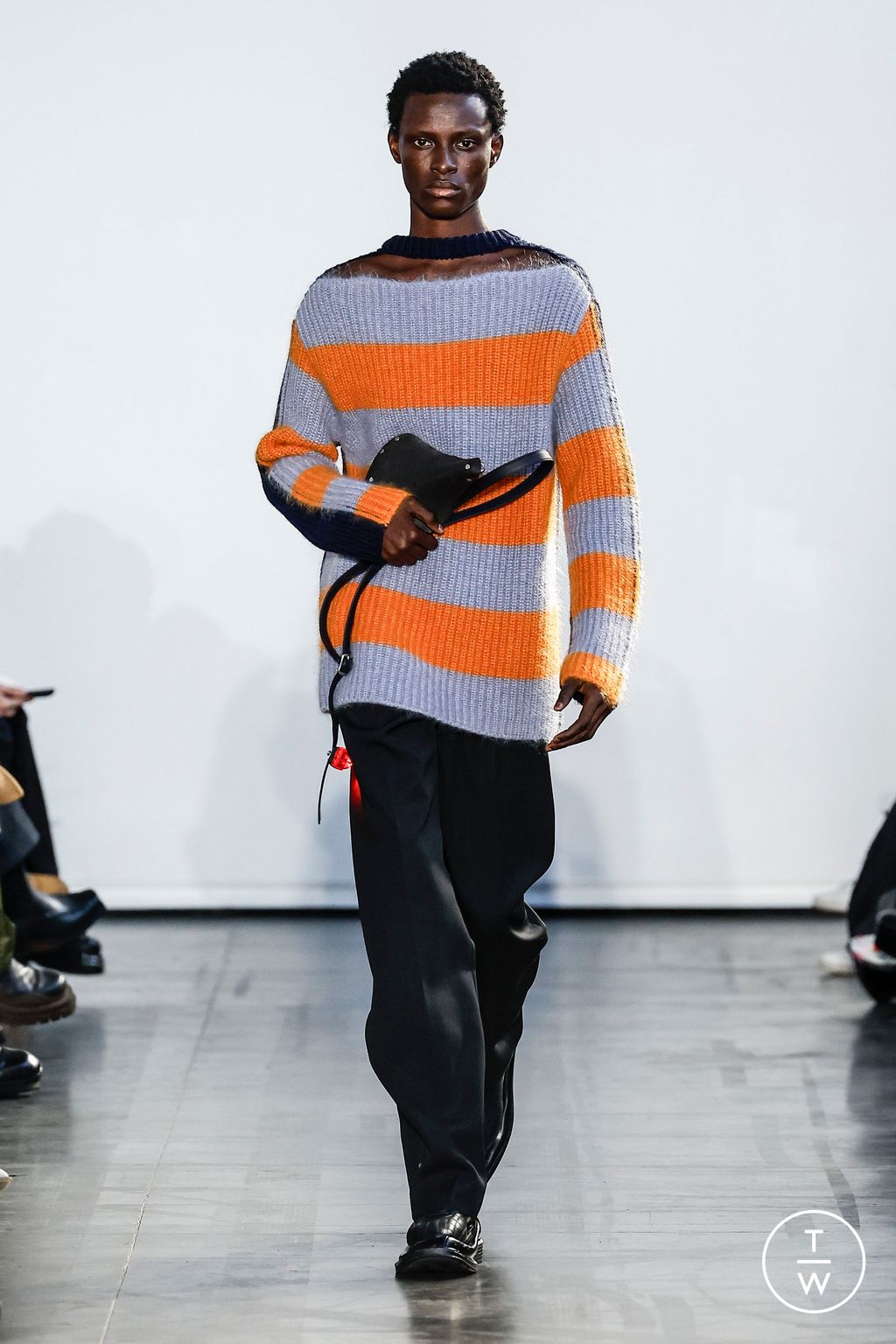 Fashion Week Paris Fall/Winter 2024 look 18 from the Botter collection menswear