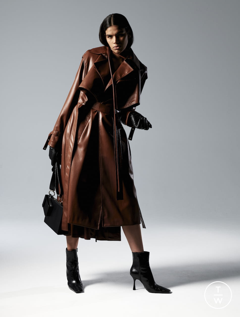 Fashion Week Paris Fall/Winter 2021 look 11 from the BOYAROVSKAYA collection womenswear