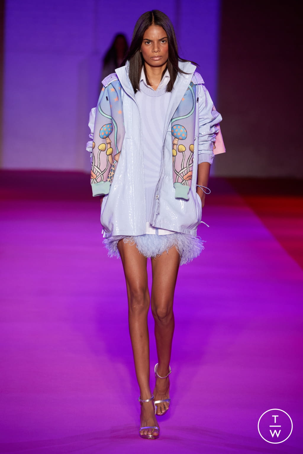 Fashion Week New York Spring/Summer 2022 look 4 de la collection Brandon Maxwell womenswear