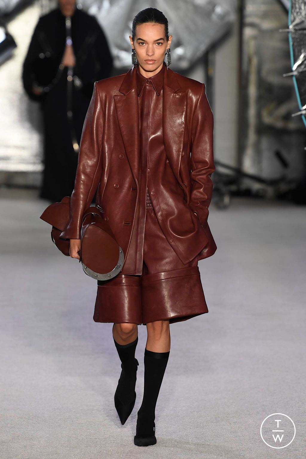 Fashion Week New York Fall/Winter 2023 look 25 de la collection Brandon Maxwell womenswear