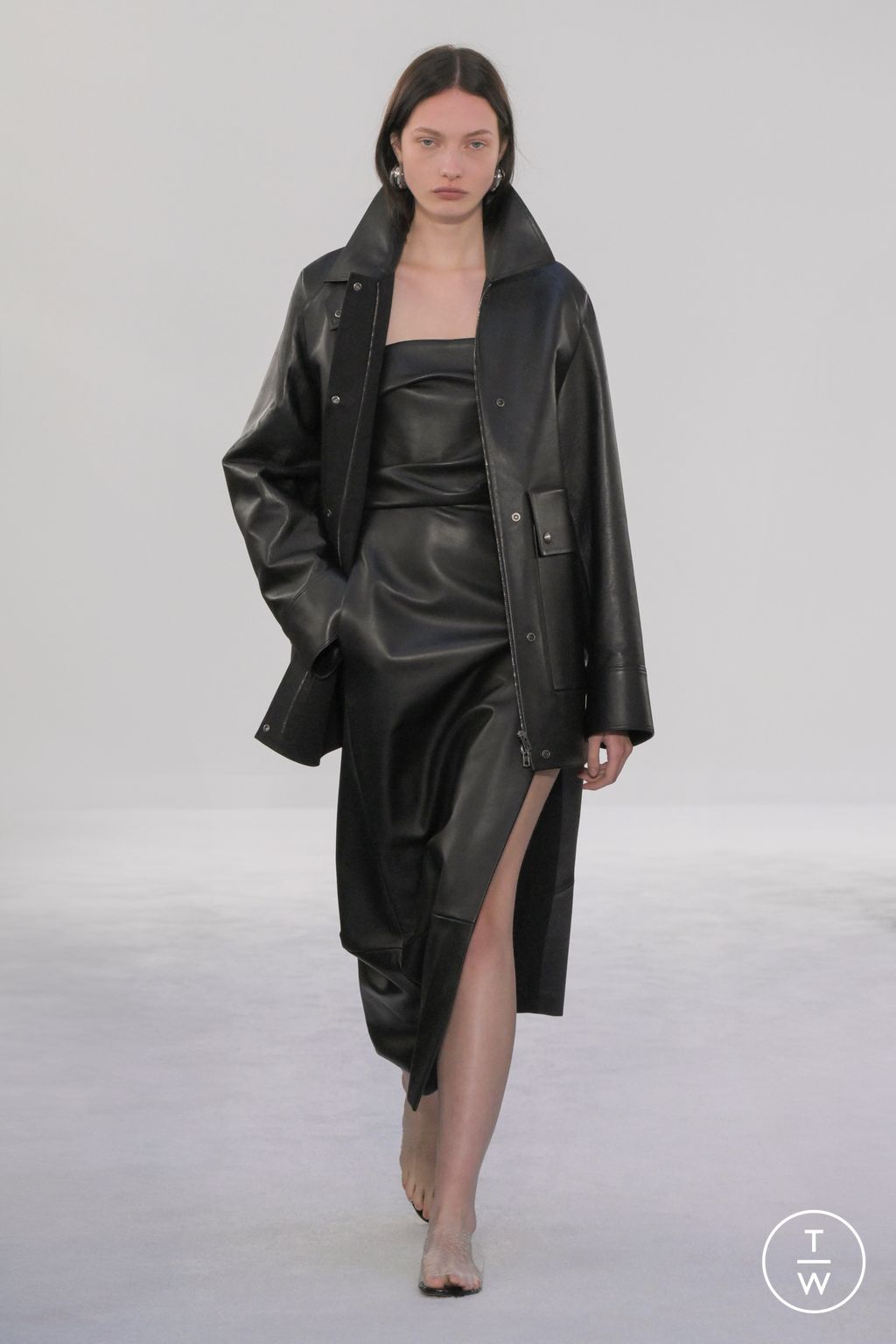 Fashion Week New York Spring/Summer 2025 look 44 from the Brandon Maxwell collection 女装