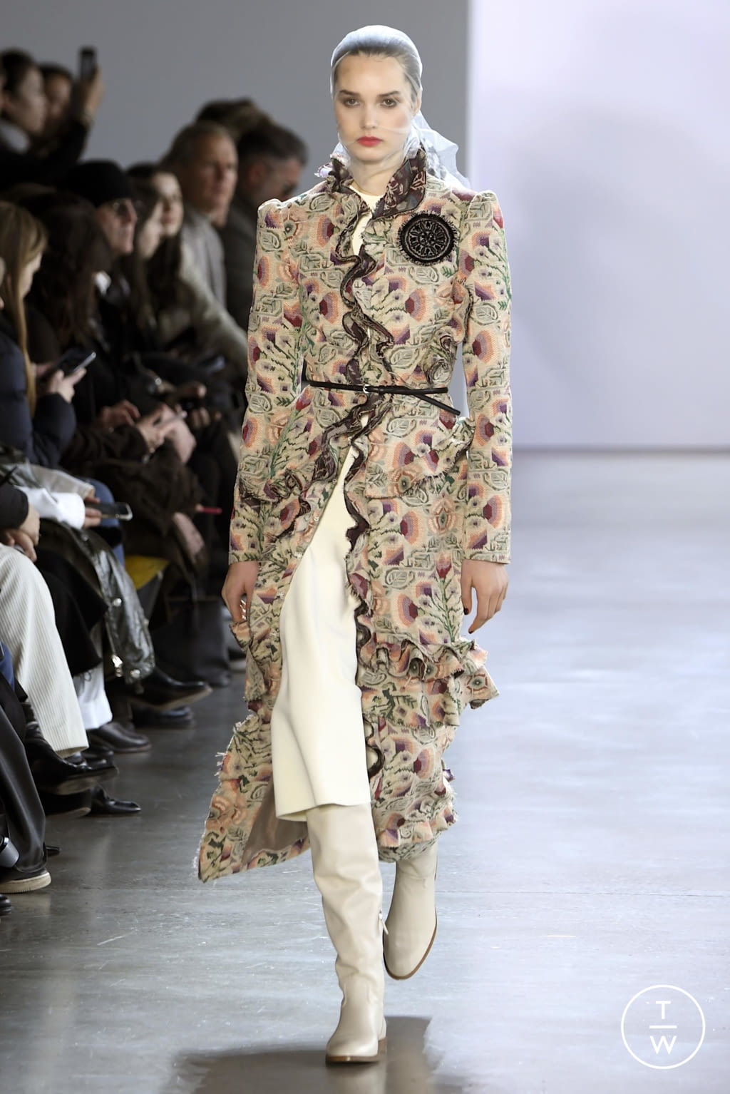 Fashion Week New York Fall/Winter 2020 look 6 from the Brock Collection collection womenswear