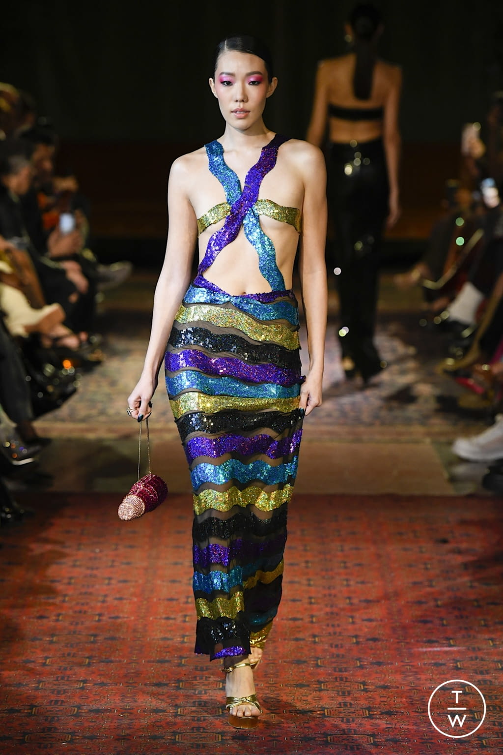 Fashion Week New York Fall/Winter 2022 look 10 from the Bronx & Banco collection womenswear