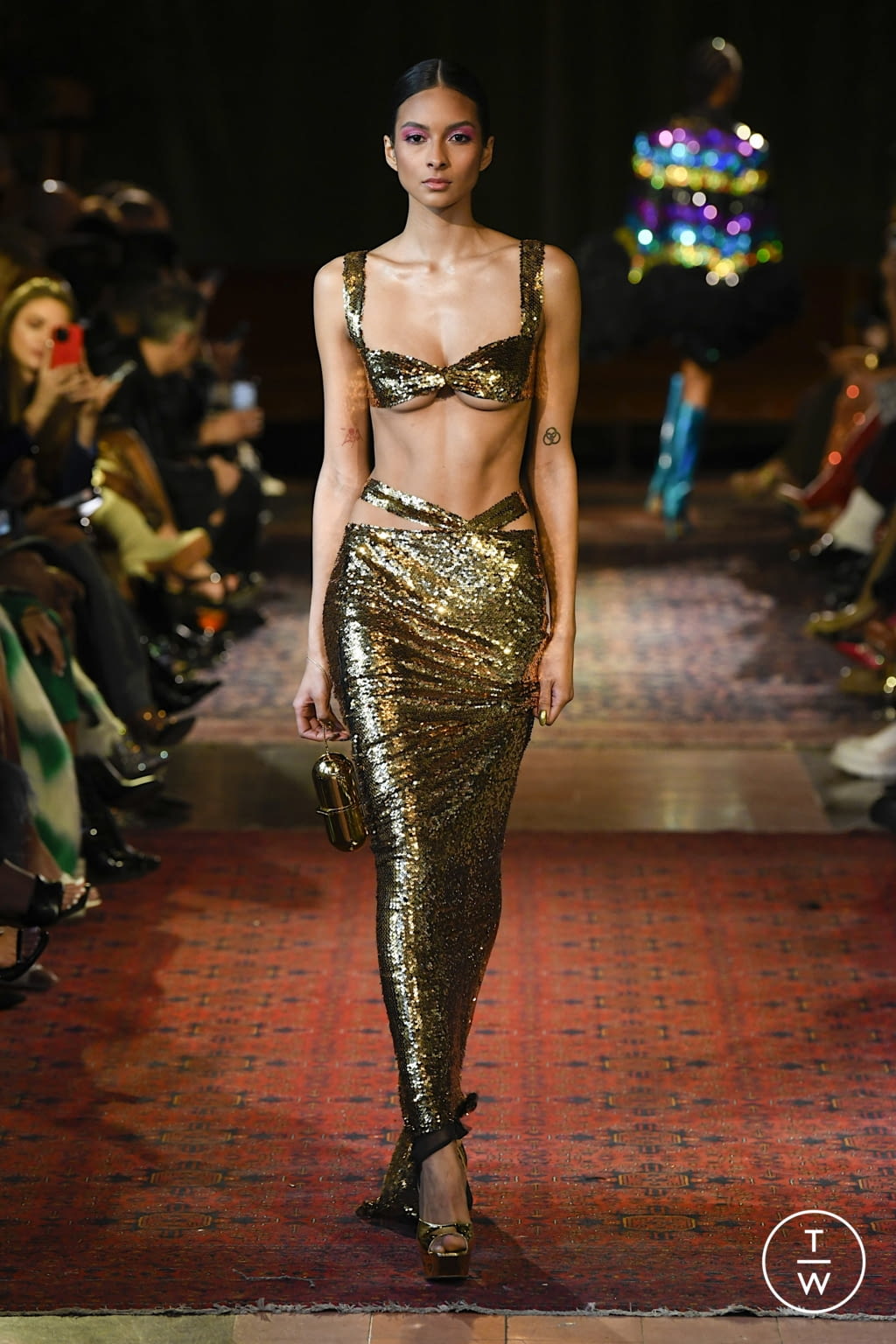 Fashion Week New York Fall/Winter 2022 look 15 from the Bronx & Banco collection womenswear