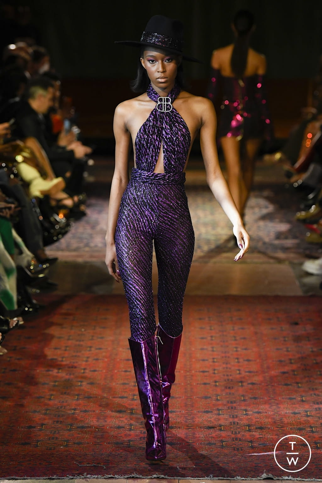 Fashion Week New York Fall/Winter 2022 look 20 de la collection Bronx & Banco womenswear