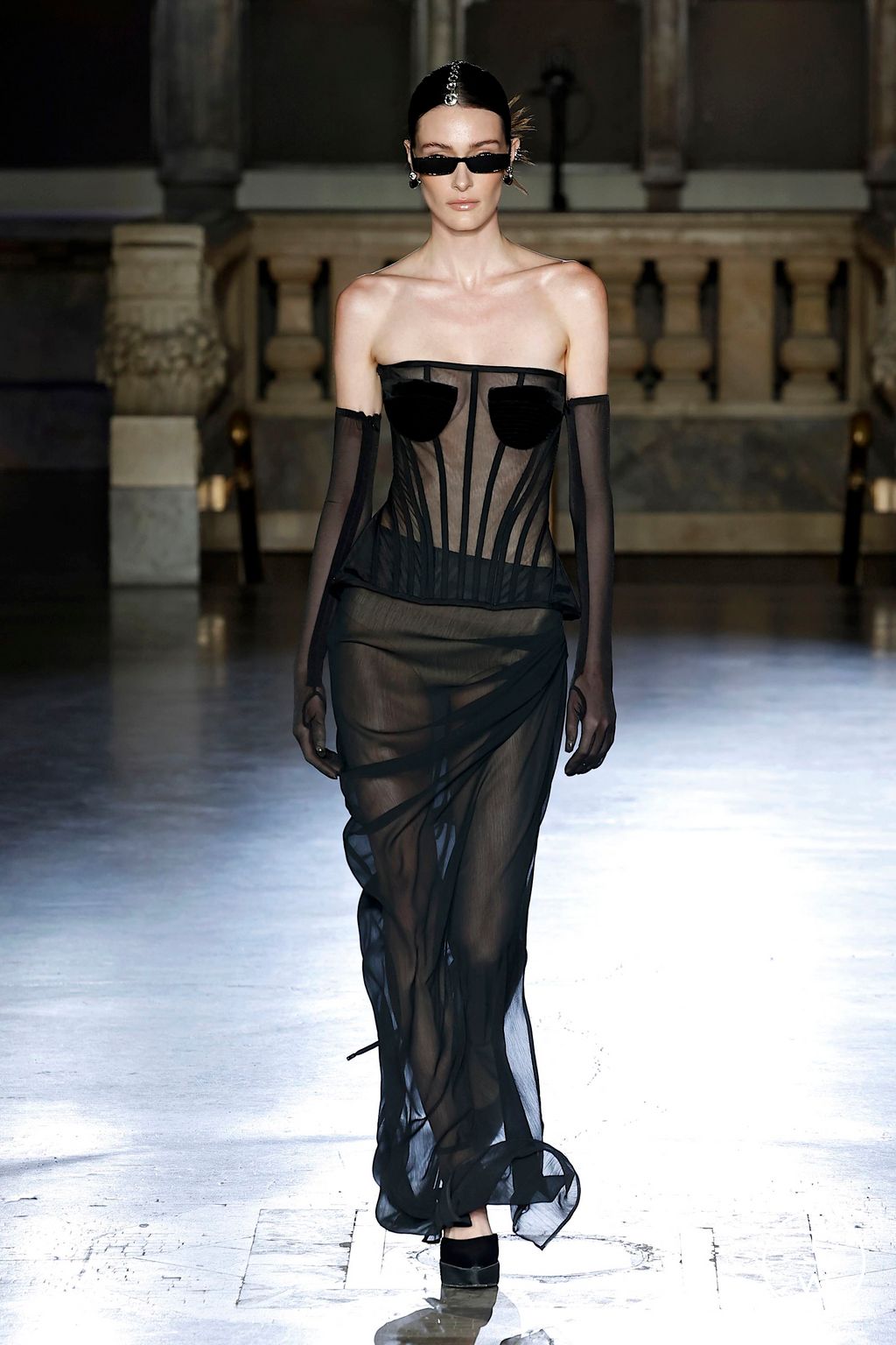 Fashion Week New York Fall/Winter 2025 look 1 from the Bronx & Banco collection 女装