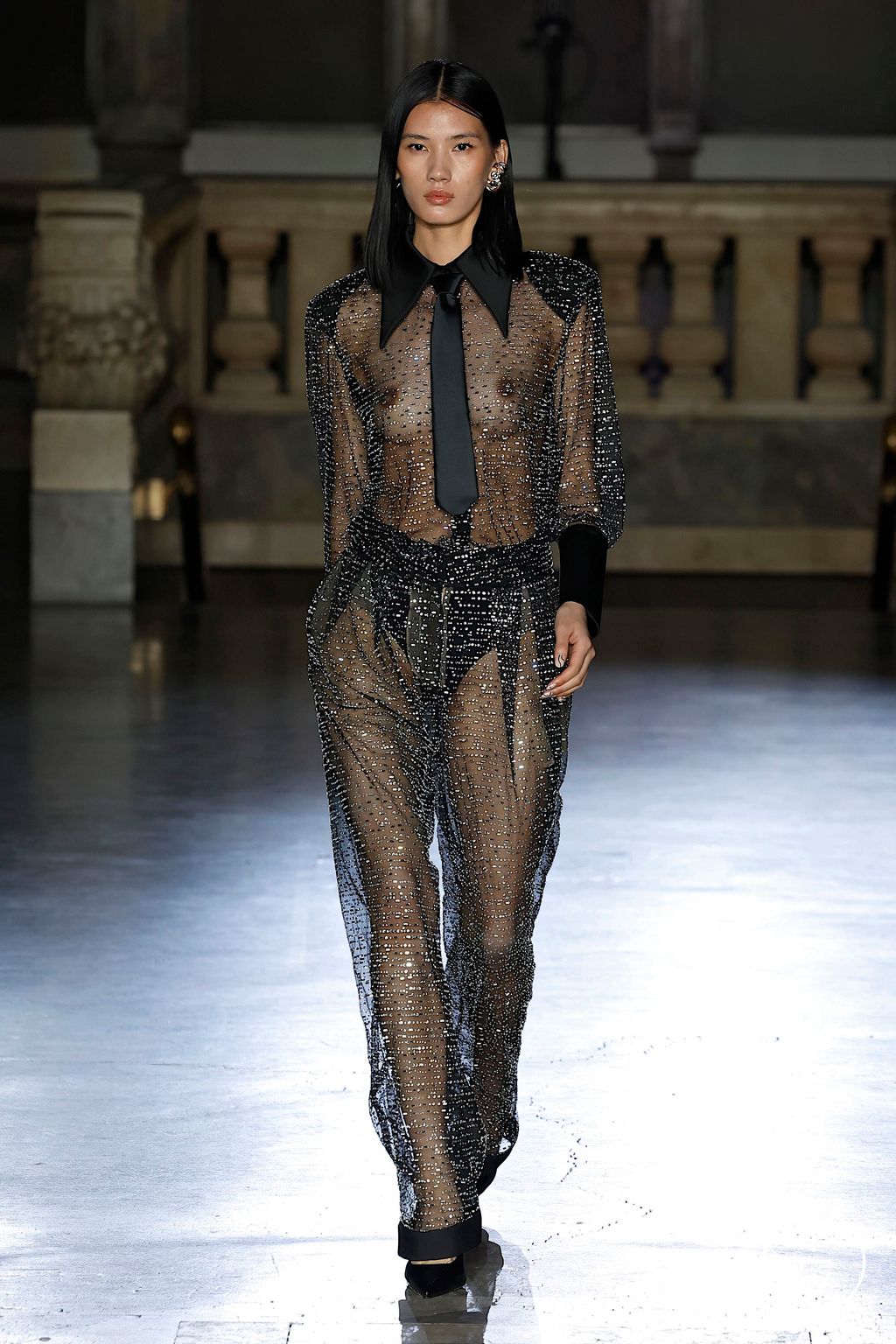 Fashion Week New York Fall/Winter 2025 look 12 from the Bronx & Banco collection womenswear