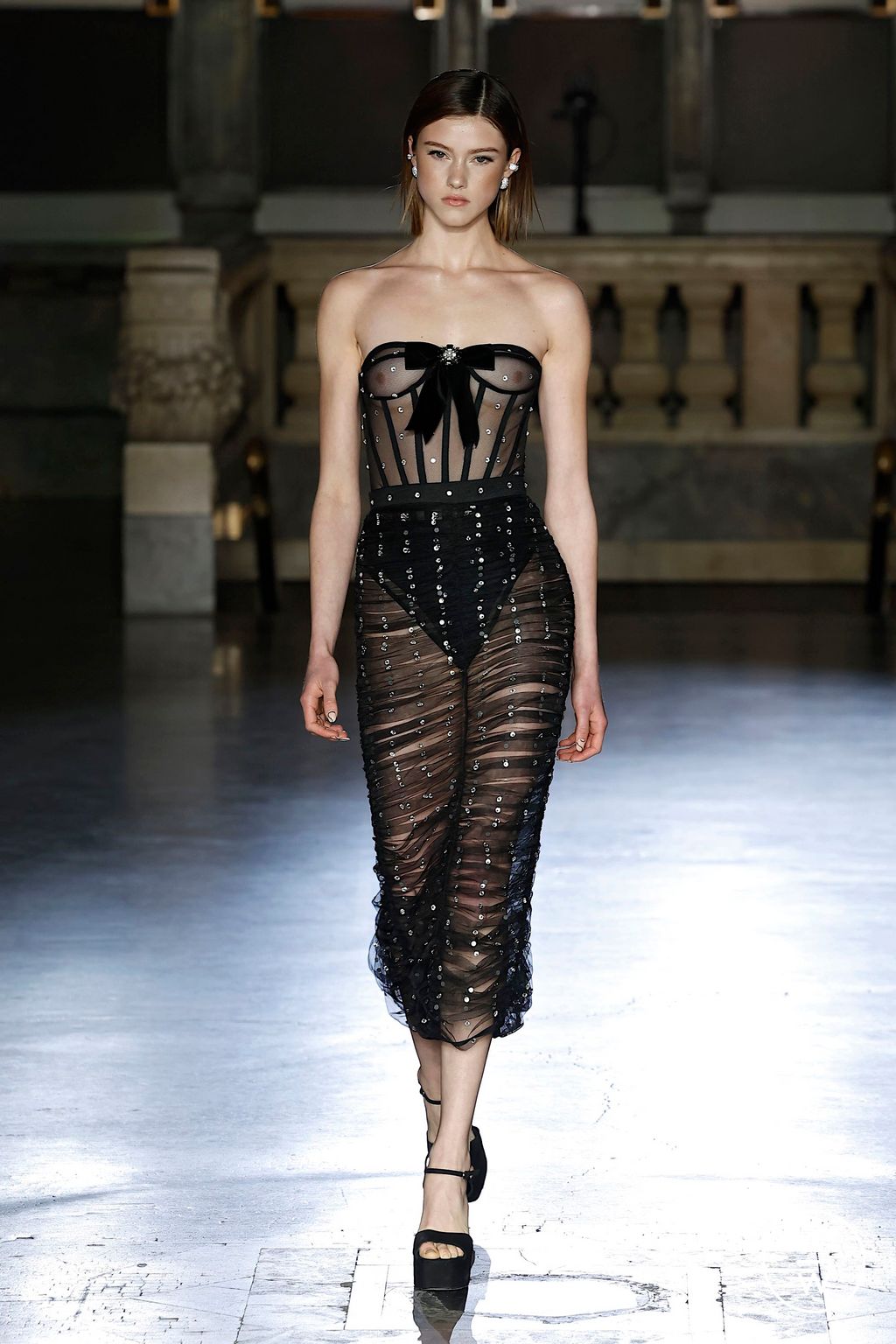 Fashion Week New York Fall/Winter 2025 look 21 from the Bronx & Banco collection womenswear