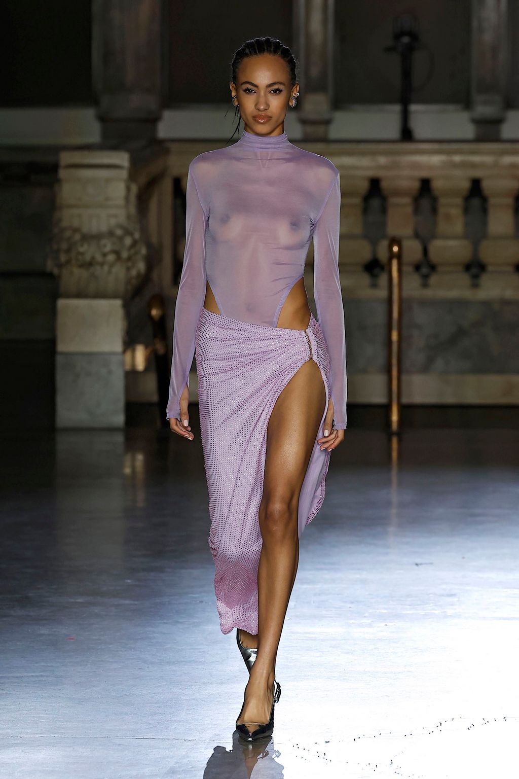 Fashion Week New York Fall/Winter 2025 look 27 from the Bronx & Banco collection 女装