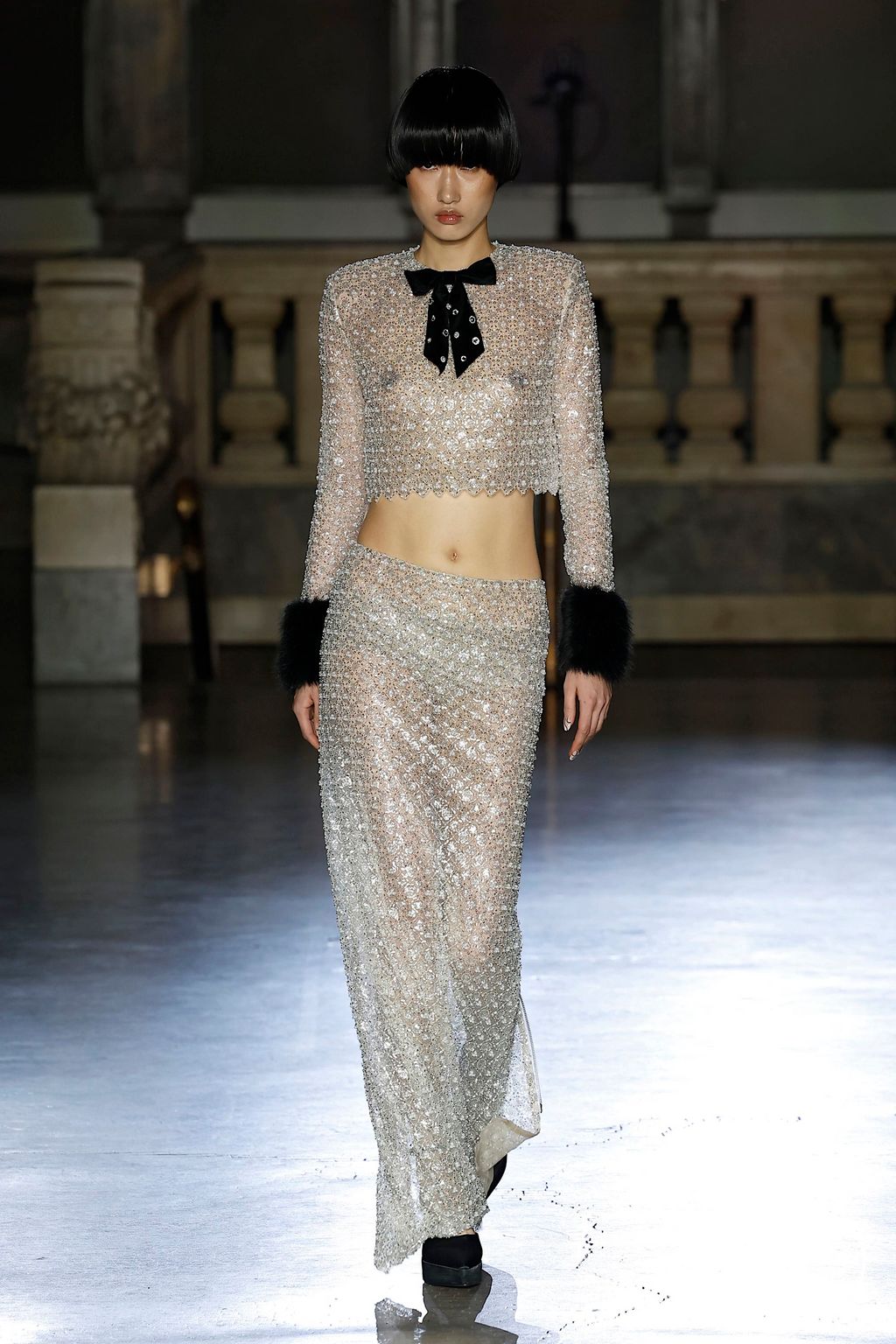 Fashion Week New York Fall/Winter 2025 look 40 from the Bronx & Banco collection womenswear