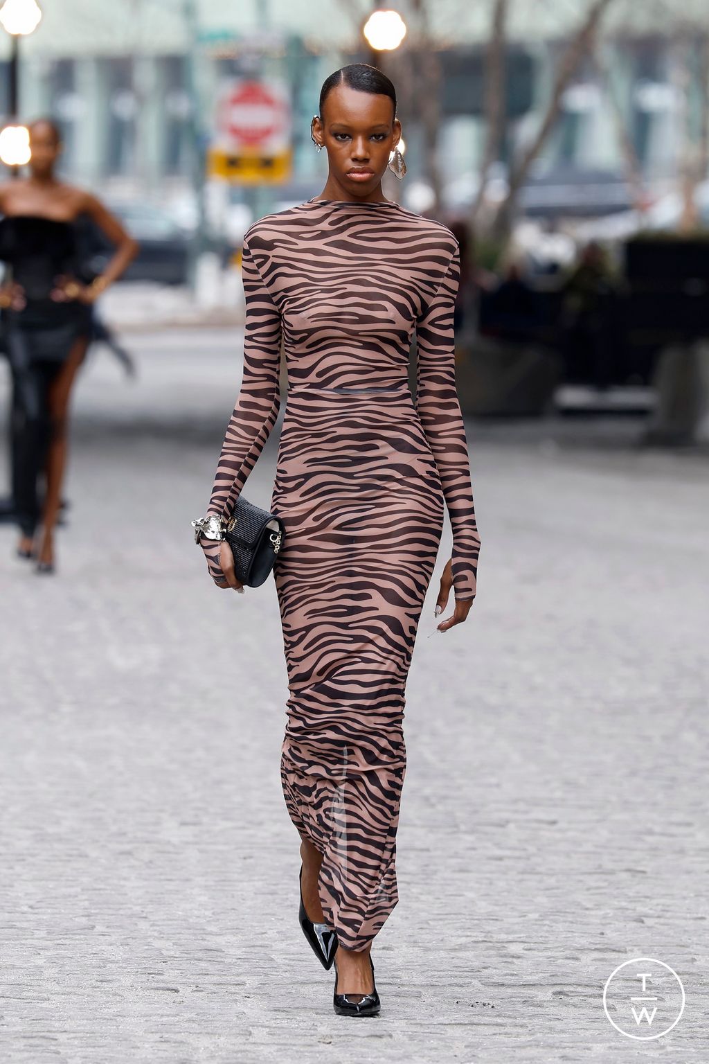 Fashion Week New York Fall/Winter 2026 look 26 from the Bronx & Banco collection womenswear