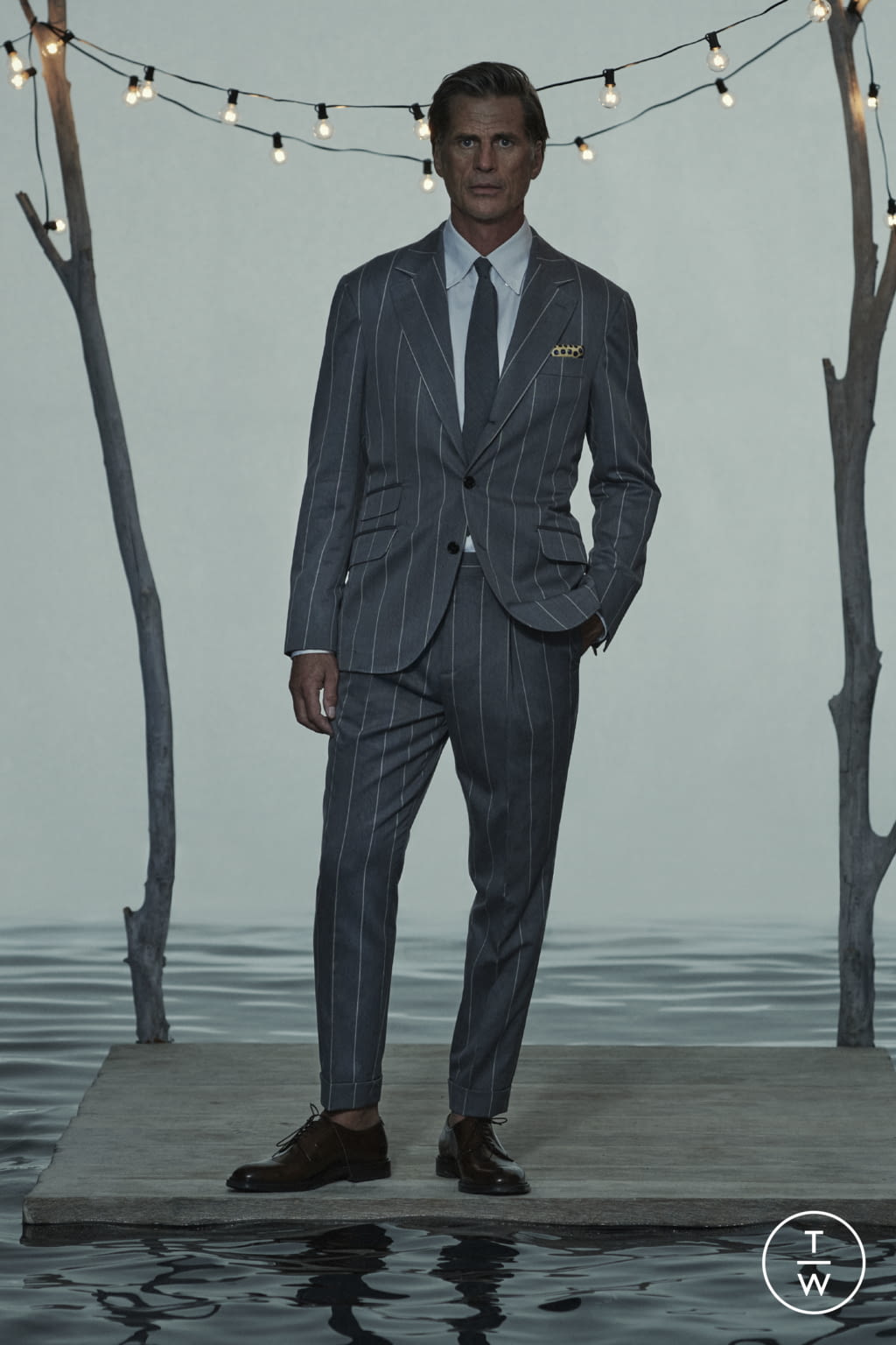 Fashion Week Milan Spring/Summer 2021 look 14 from the Brunello Cucinelli collection menswear