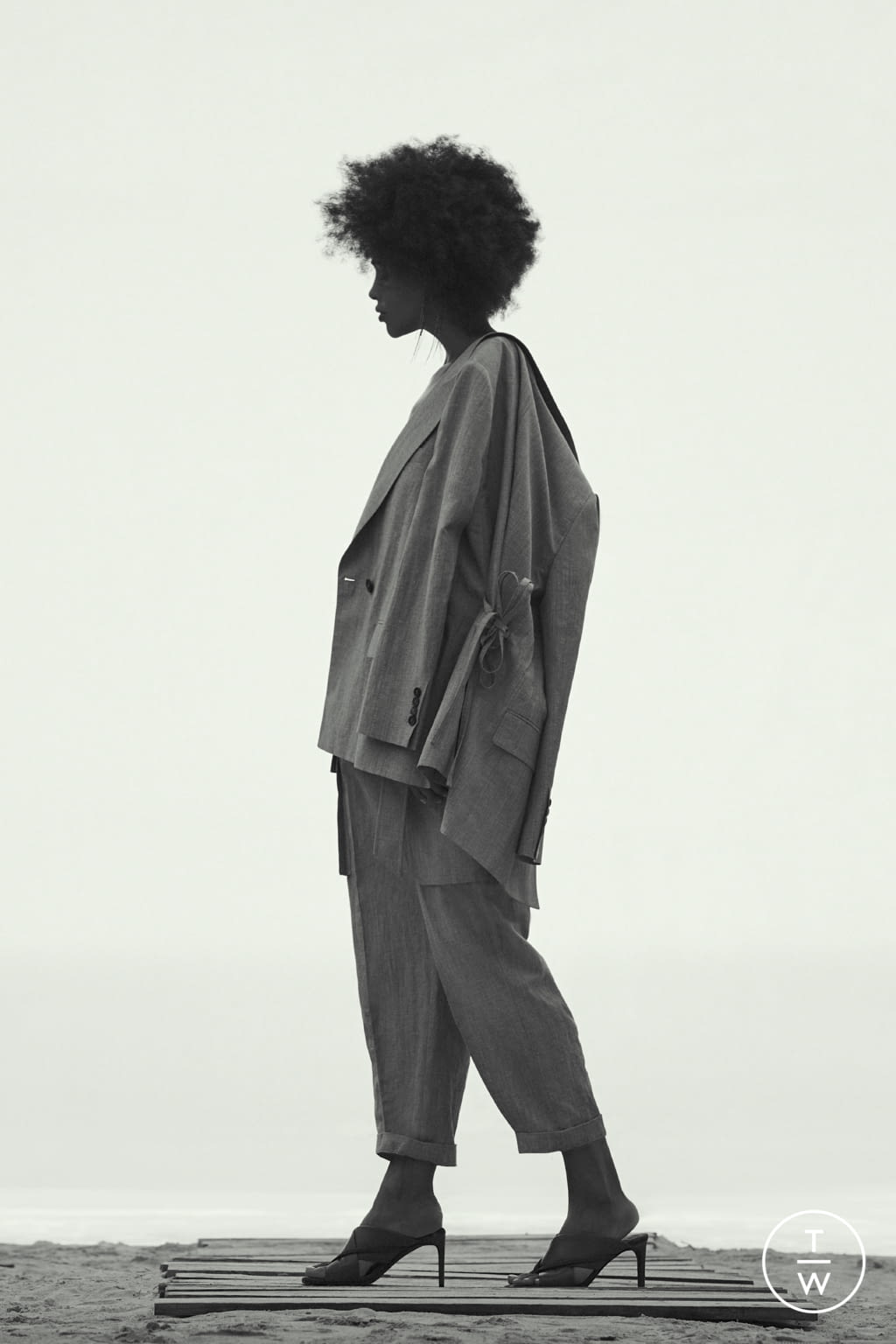 Fashion Week Milan Spring/Summer 2021 look 2 from the Brunello Cucinelli collection 女装