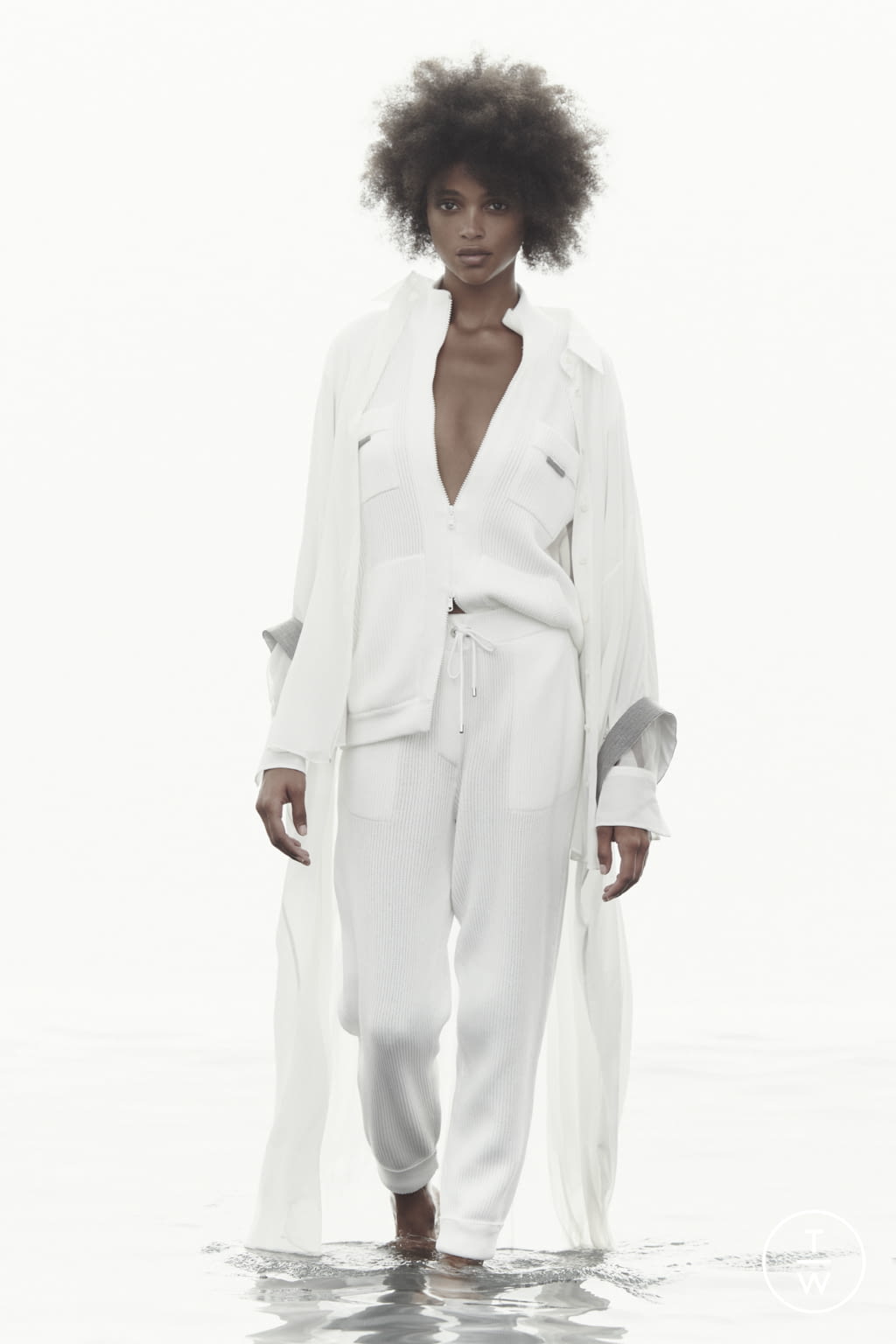 Fashion Week Milan Spring/Summer 2021 look 9 de la collection Brunello Cucinelli womenswear