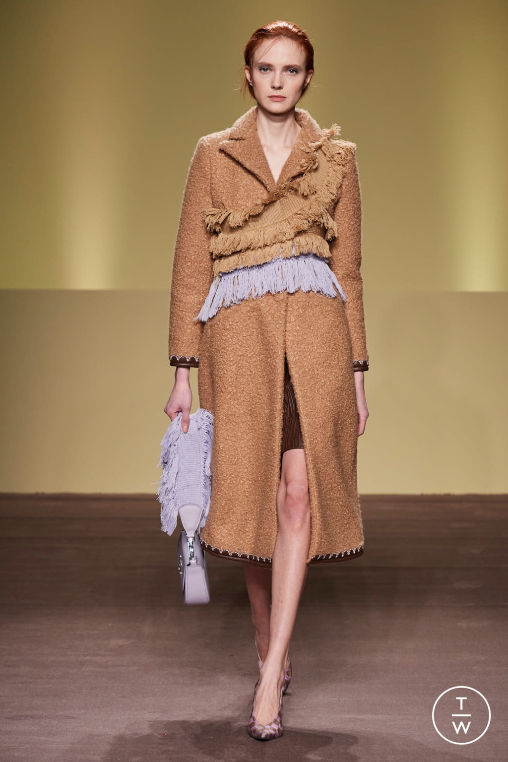 Fashion Week Milan Fall/Winter 2021 look 8 from the BUDAPEST SELECT collection womenswear