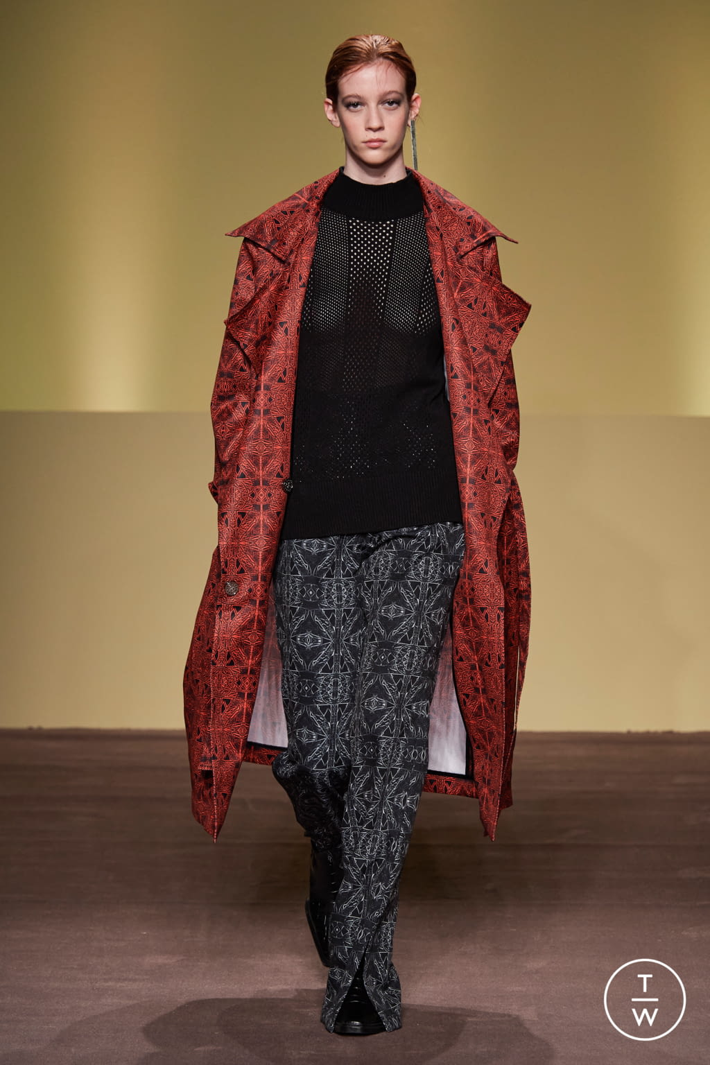 Fashion Week Milan Fall/Winter 2021 look 35 from the BUDAPEST SELECT collection womenswear
