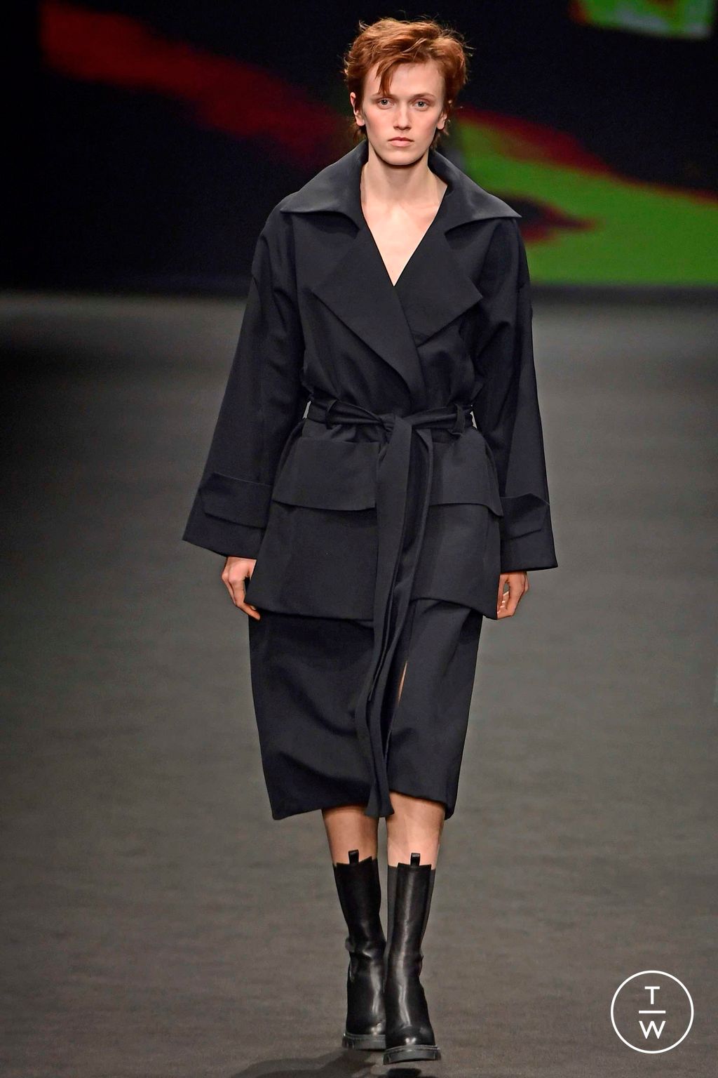 Fashion Week Milan Fall/Winter 2023 look 23 from the BUDAPEST SELECT collection 女装