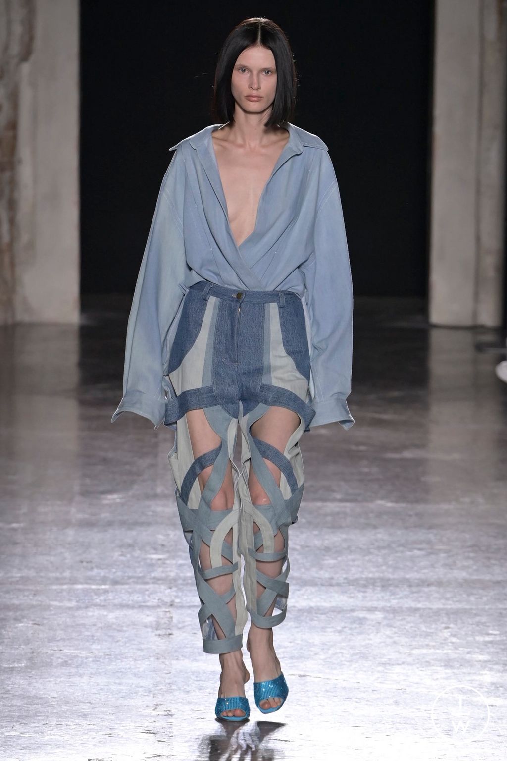 Fashion Week Milan Spring/Summer 2024 look 3 from the BUDAPEST SELECT collection womenswear