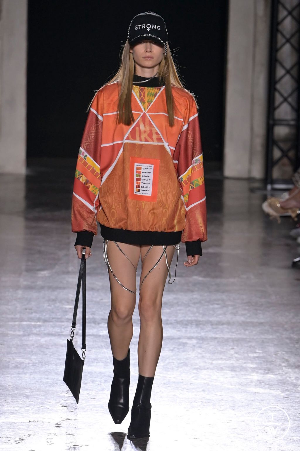 Fashion Week Milan Spring/Summer 2024 look 42 from the BUDAPEST SELECT collection womenswear