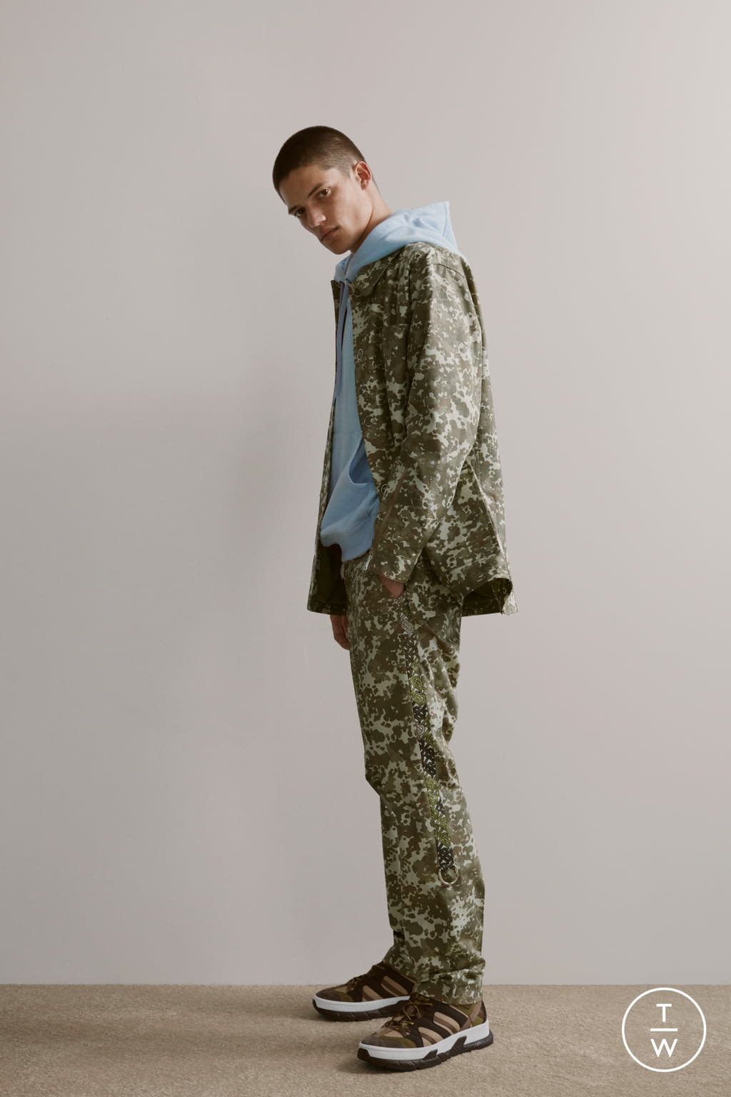 Fashion Week London Pre-Fall 2019 look 14 from the Burberry collection menswear