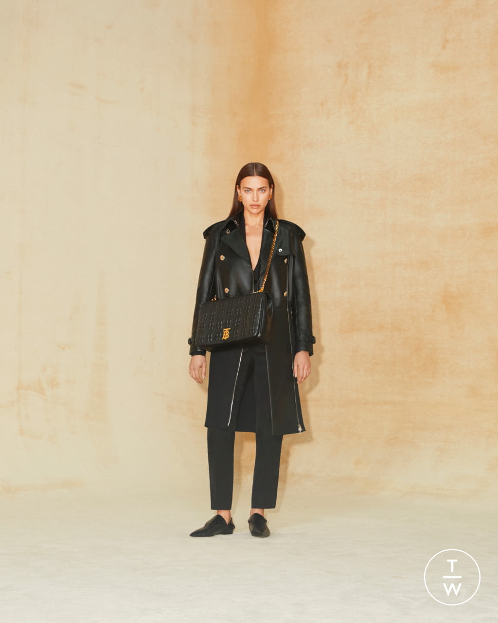 Fashion Week London Pre-Fall 2020 look 5 de la collection Burberry womenswear