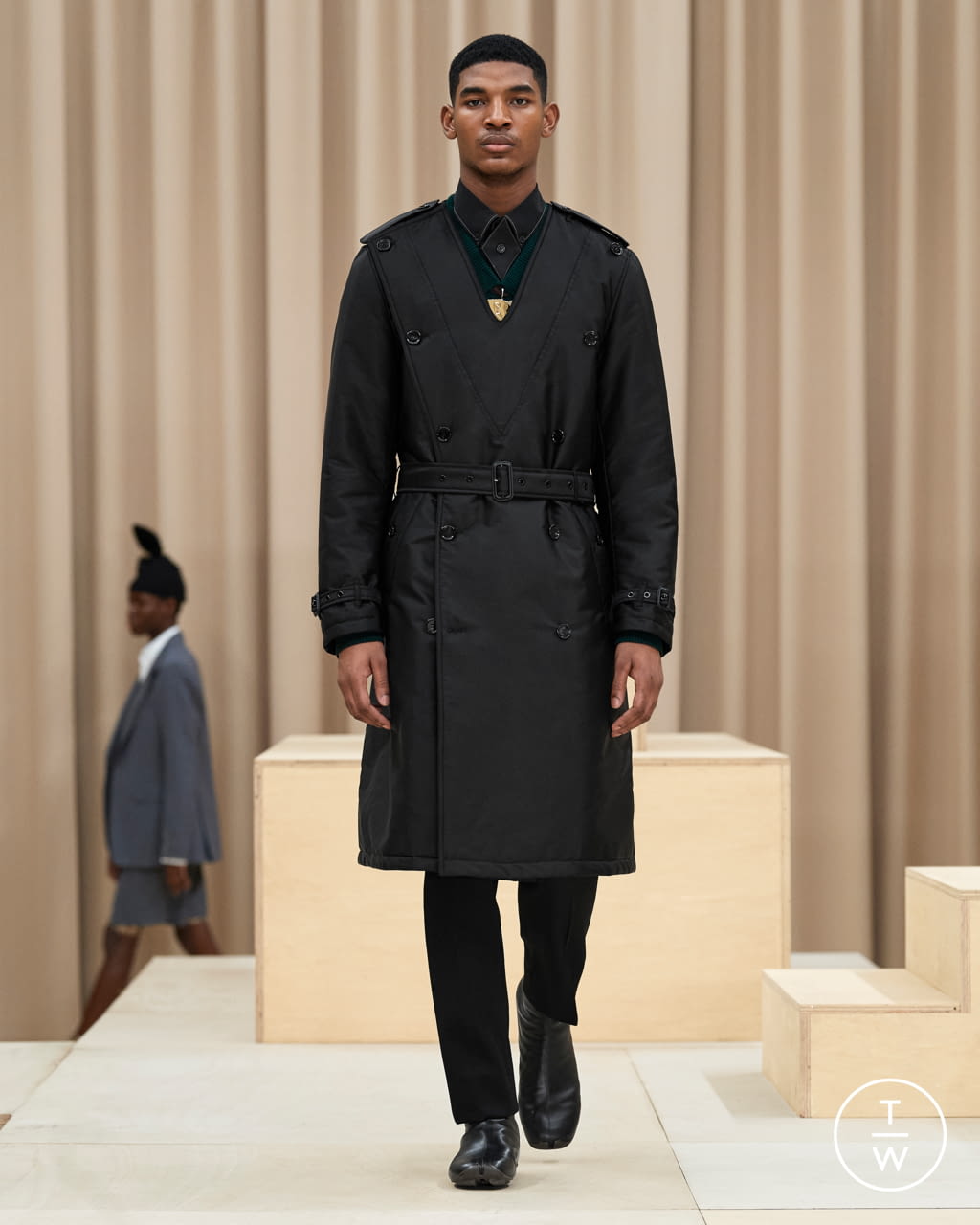 Fashion Week London Fall/Winter 2021 look 27 from the Burberry collection menswear