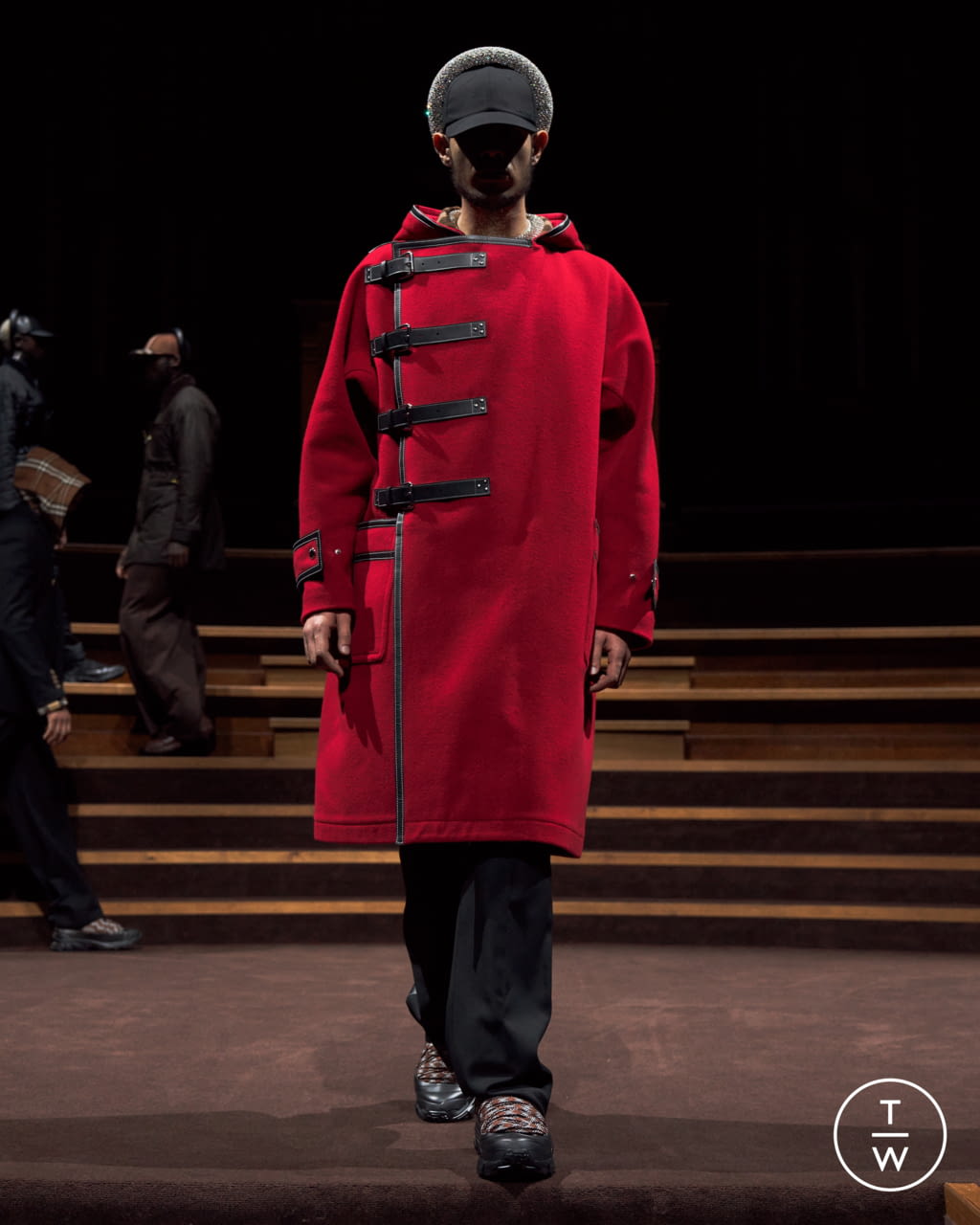 Fashion Week London Fall/Winter 2022 look 19 from the Burberry collection menswear