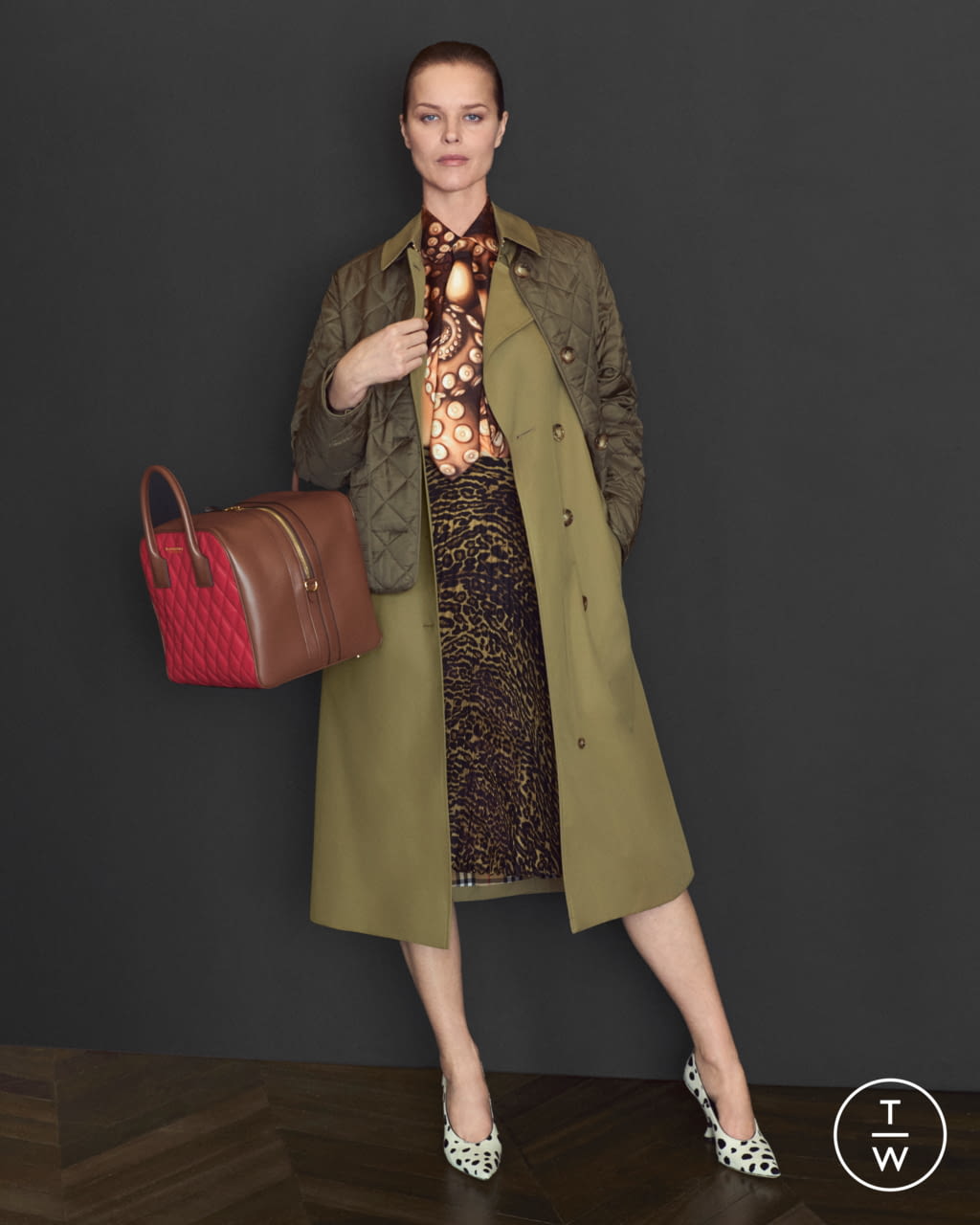 Fashion Week London Resort 2020 look 27 from the Burberry collection womenswear