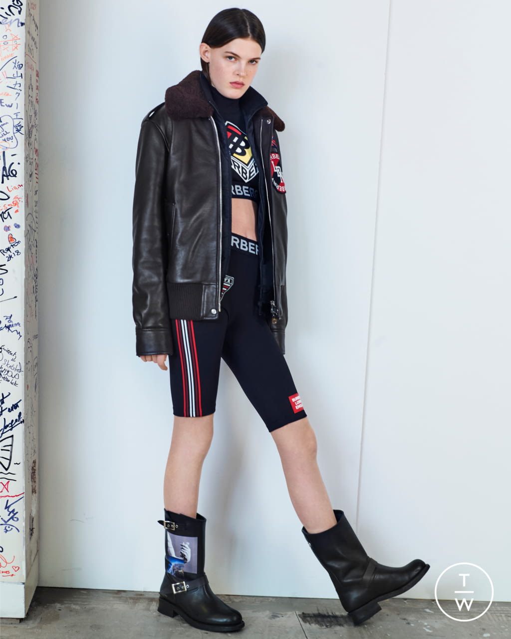 Fashion Week London Resort 2020 look 39 from the Burberry collection 女装
