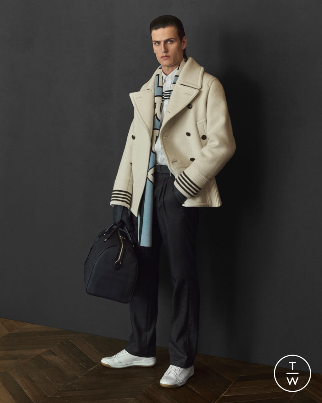 Fashion Week London Resort 2020 look 49 from the Burberry collection 女装