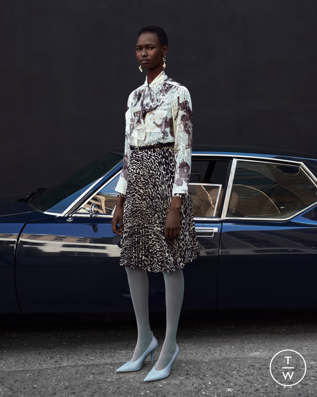 Fashion Week London Resort 2020 look 7 from the Burberry collection womenswear