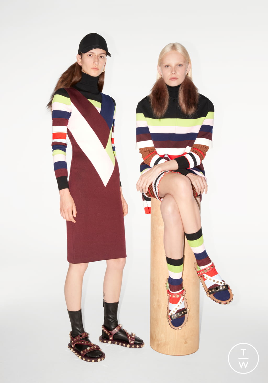 Fashion Week London Resort 2022 look 11 de la collection Burberry womenswear