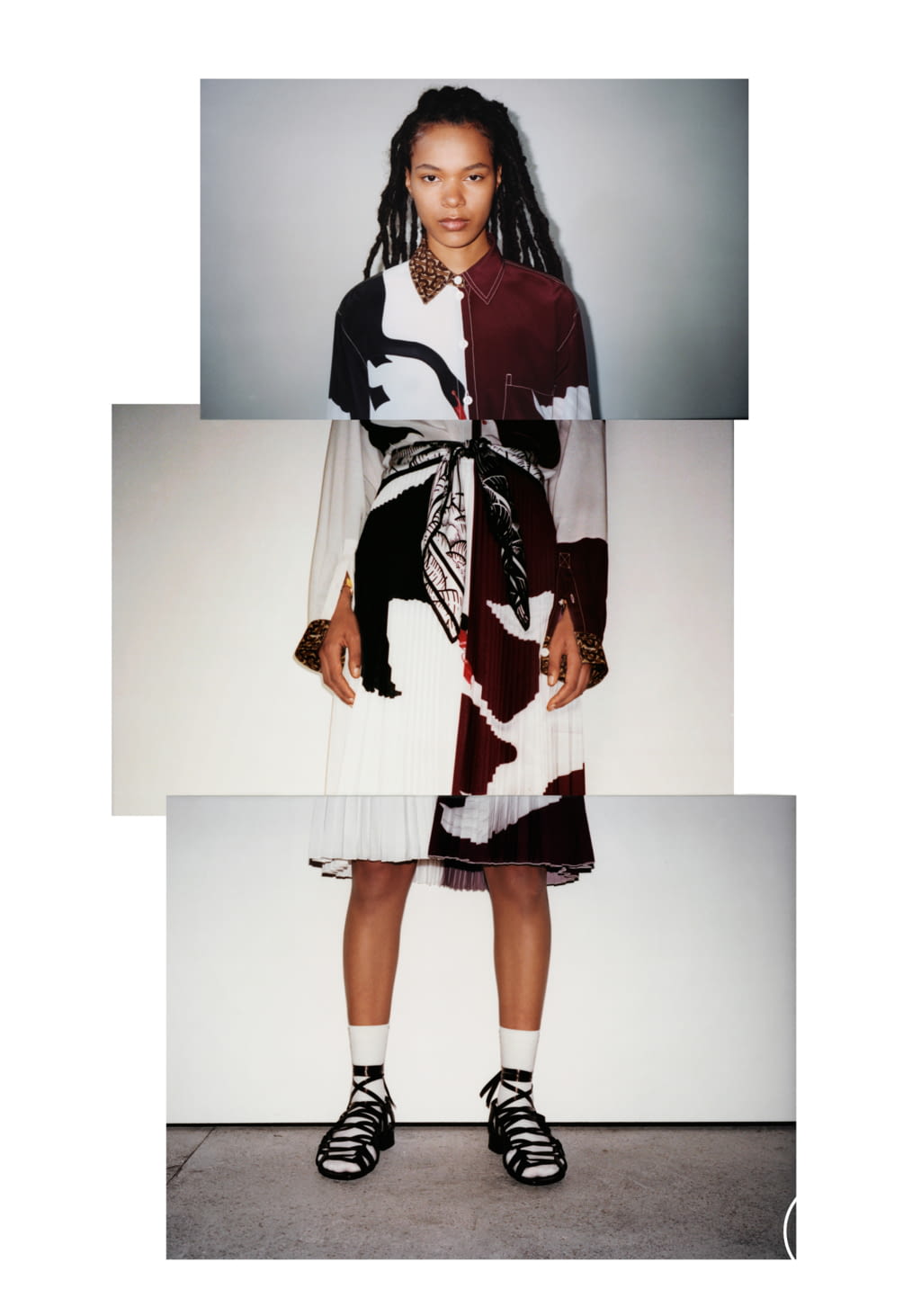 Fashion Week London Resort 2022 look 27 from the Burberry collection 女装