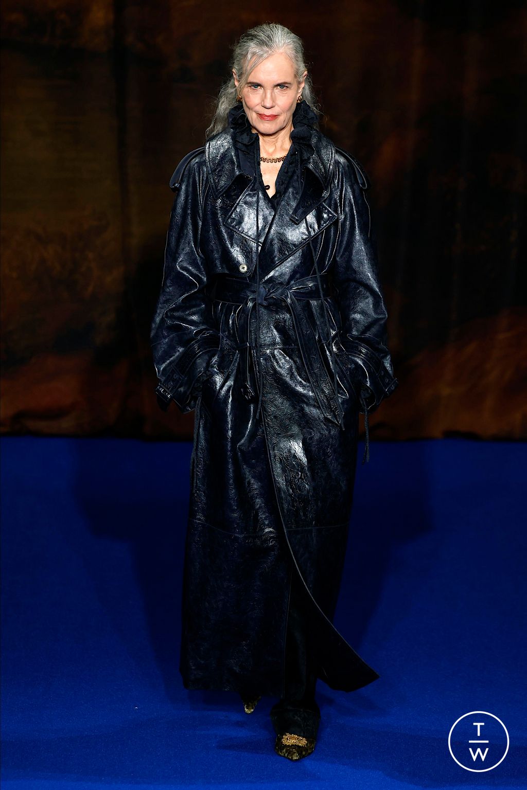 Fashion Week London Fall/Winter 2025 look 52 de la collection Burberry womenswear