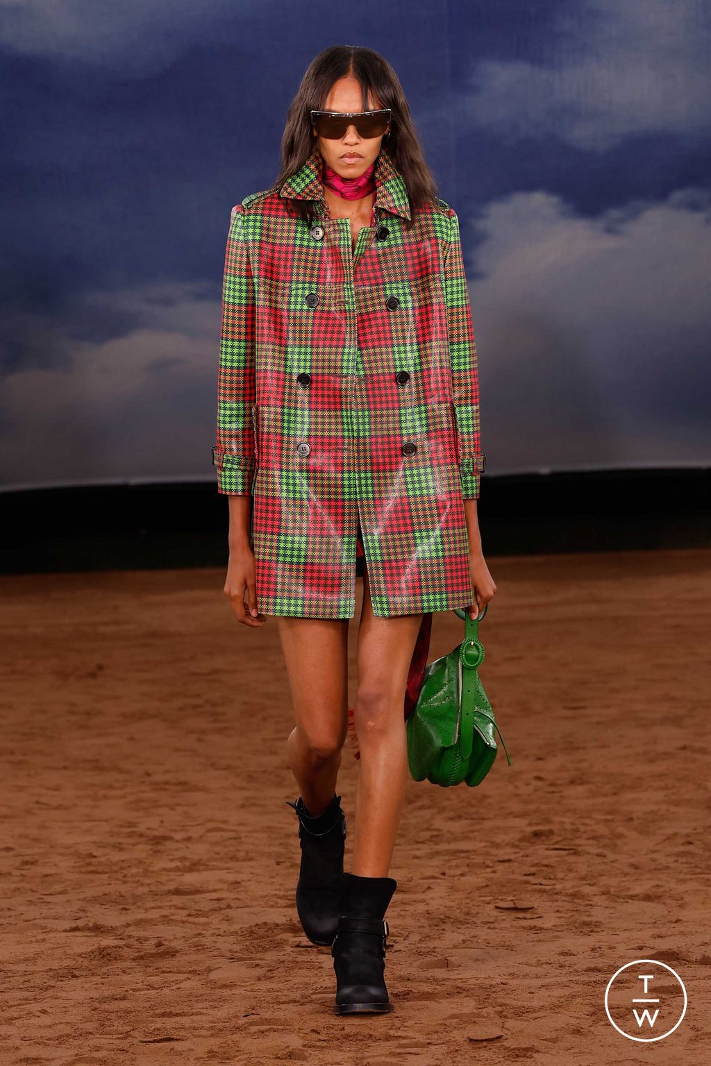 Fashion Week London Spring/Summer 2026 look 8 de la collection Burberry womenswear