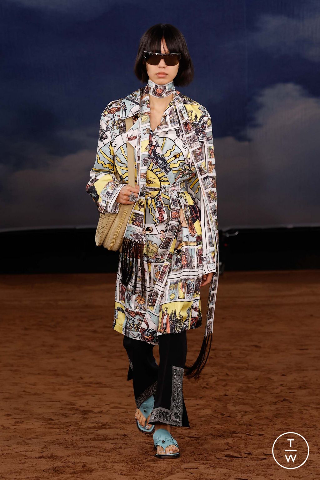 Fashion Week London Spring/Summer 2026 look 49 de la collection Burberry womenswear