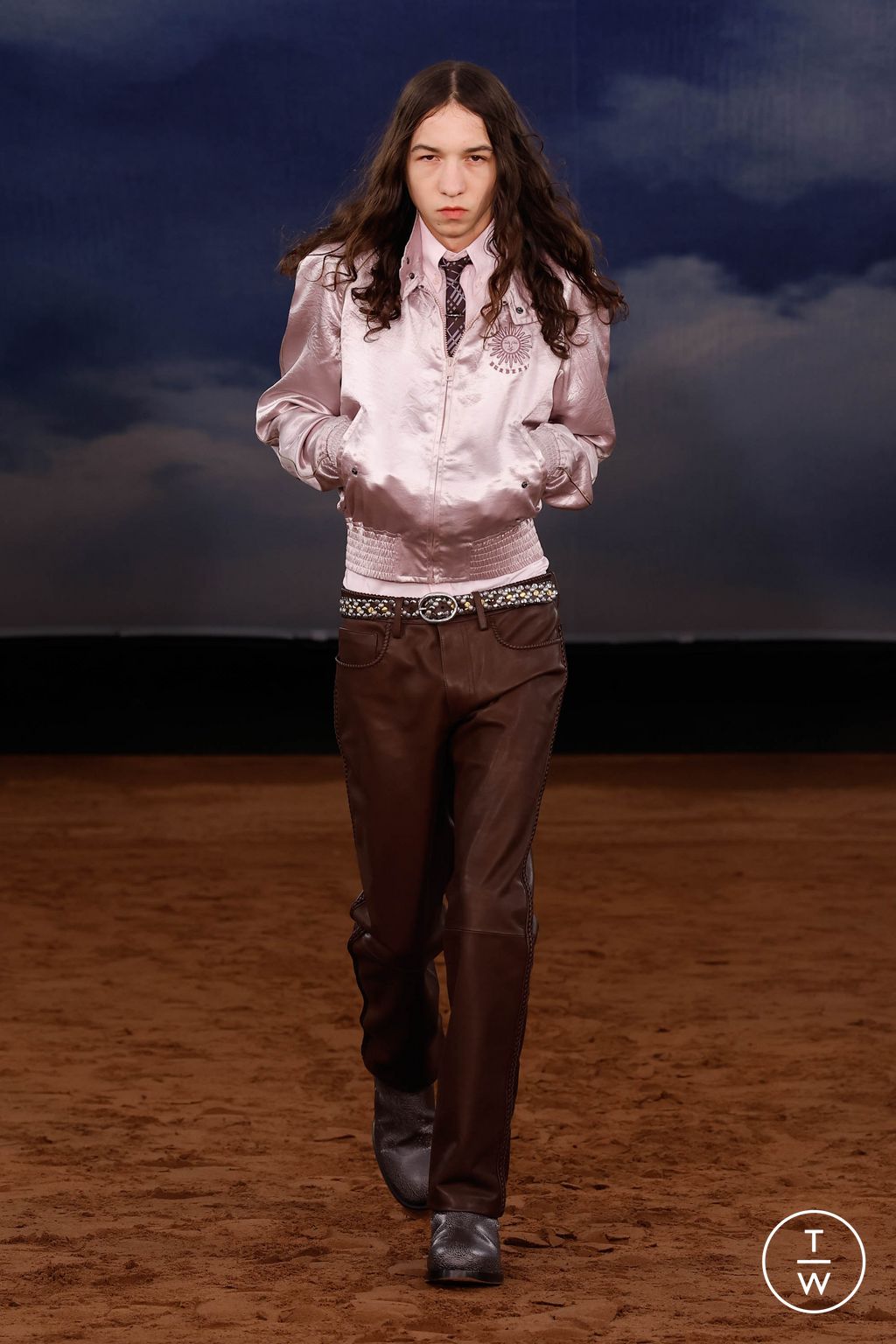 Fashion Week London Spring/Summer 2026 look 50 de la collection Burberry womenswear