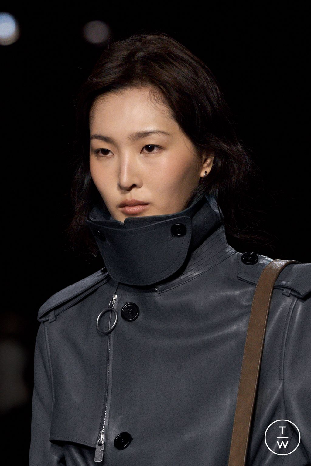 Fashion Week London Fall/Winter 2024 look 43 from the Burberry collection womenswear accessories