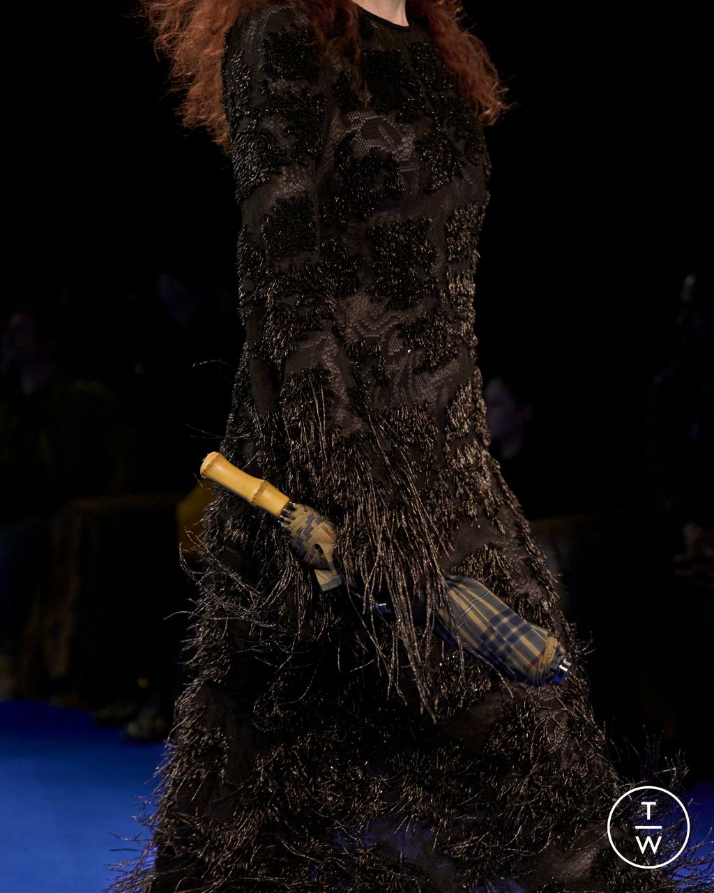 Fashion Week London Fall/Winter 2025 look 18 from the Burberry collection womenswear accessories