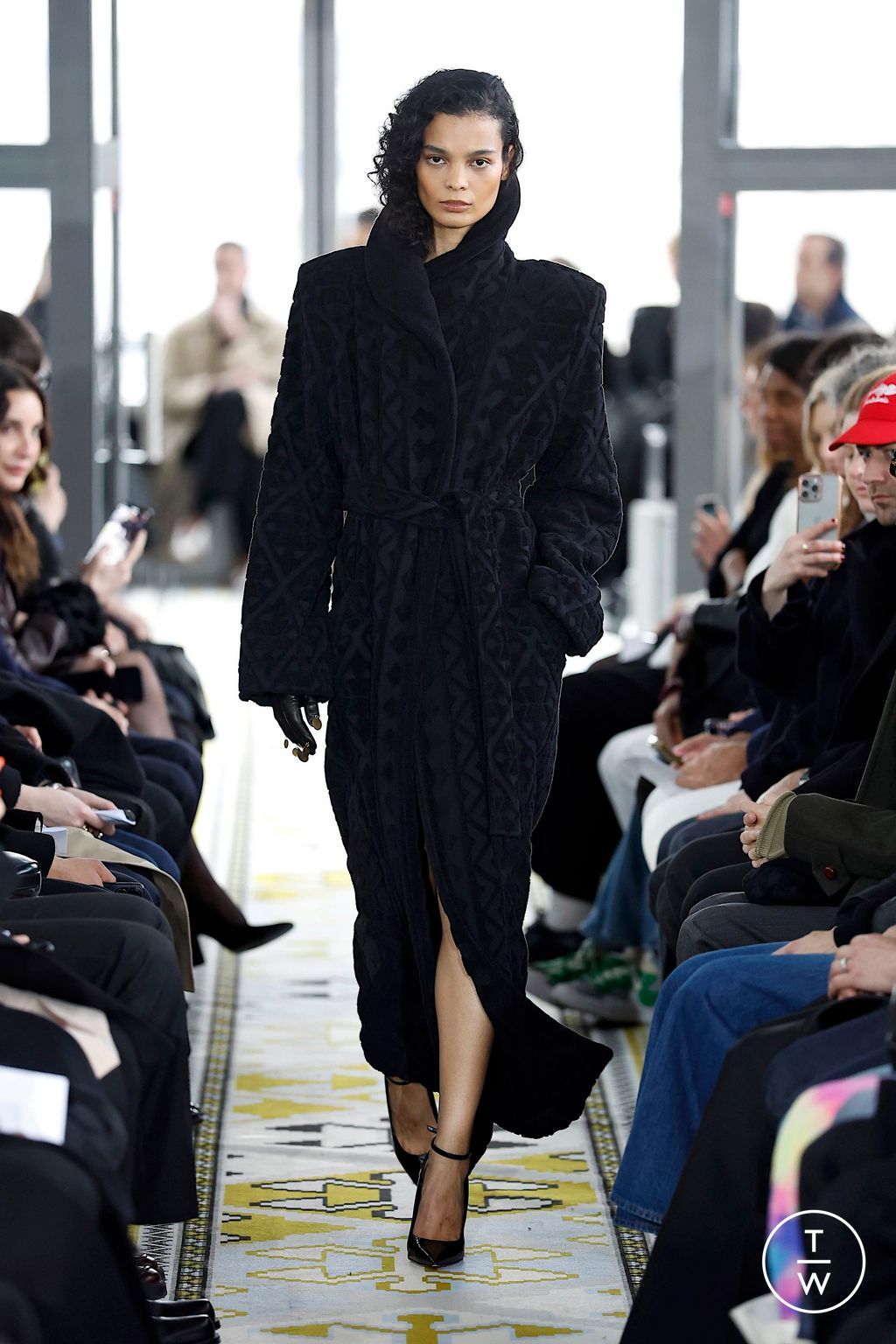 Fashion Week Paris Fall/Winter 2025 look 1 from the Burc Akyol collection womenswear
