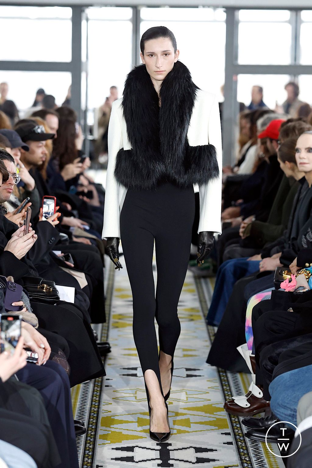 Fashion Week Paris Fall/Winter 2025 look 3 from the Burc Akyol collection womenswear