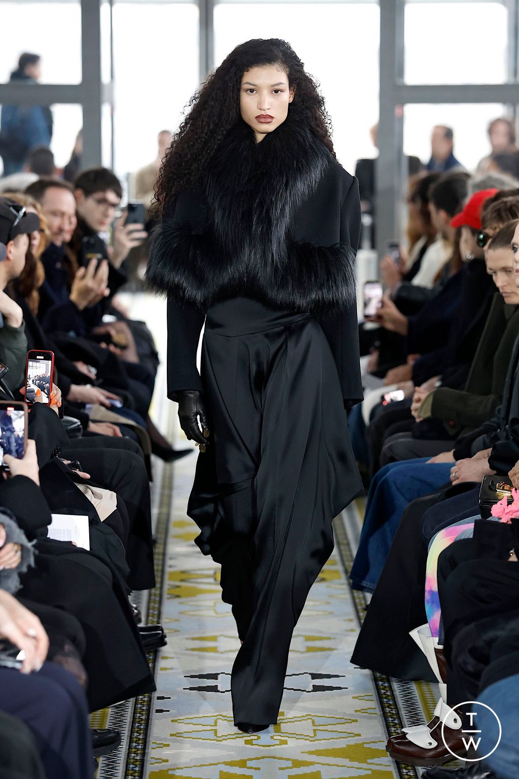 Fashion Week Paris Fall/Winter 2025 look 6 from the Burc Akyol collection womenswear