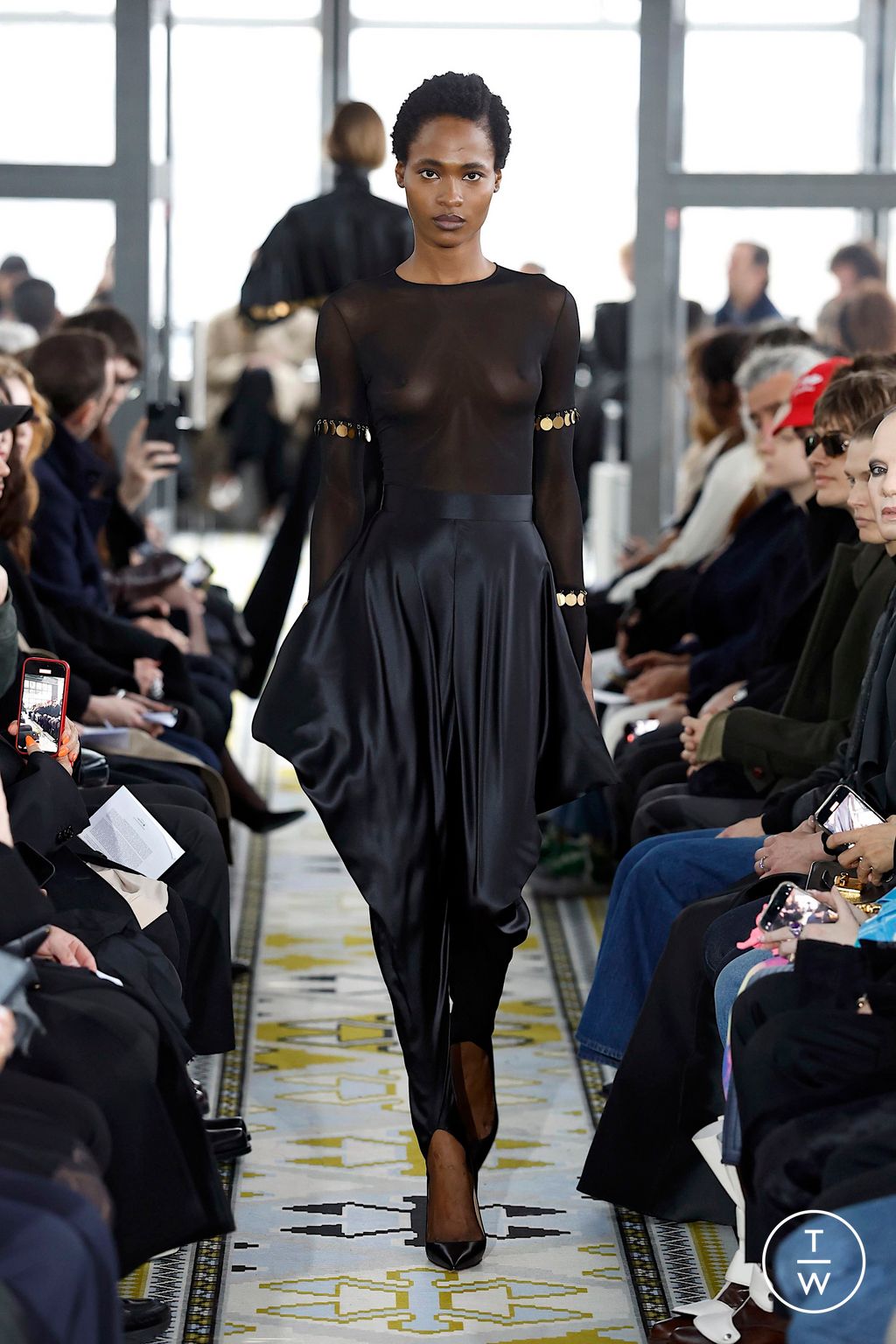 Fashion Week Paris Fall/Winter 2025 look 11 from the Burc Akyol collection womenswear