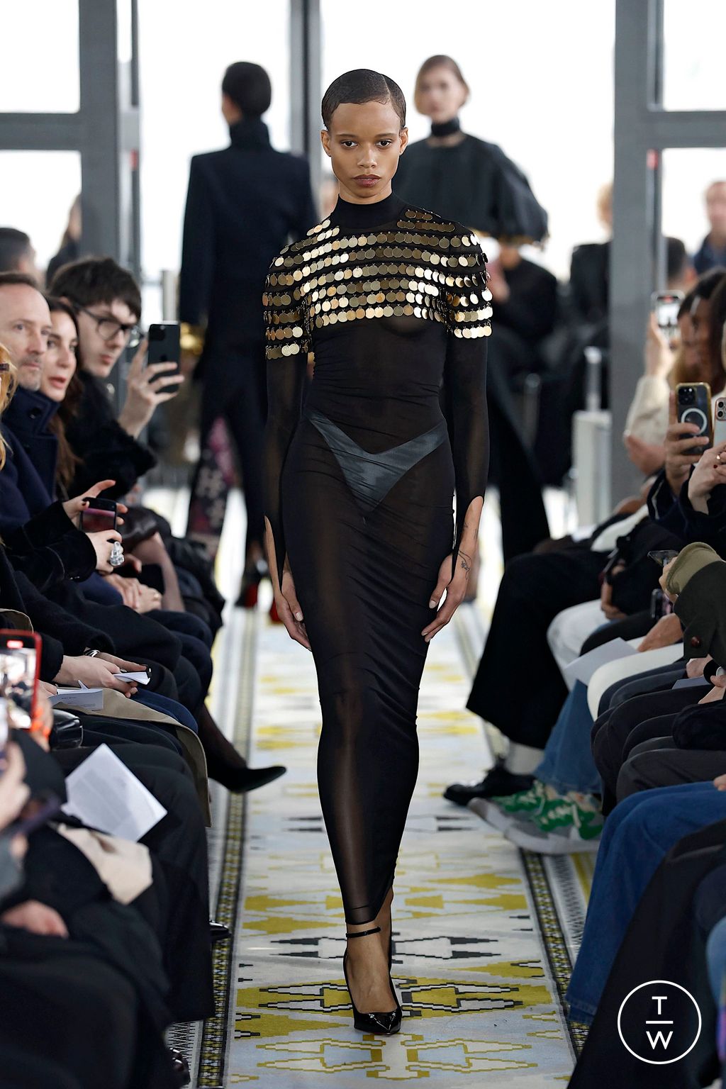 Fashion Week Paris Fall/Winter 2025 look 12 from the Burc Akyol collection womenswear