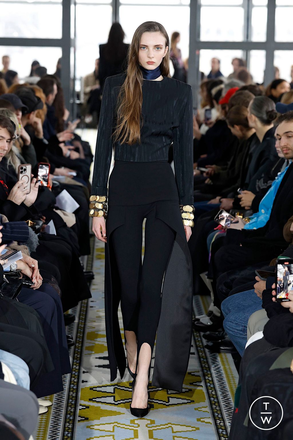 Fashion Week Paris Fall/Winter 2025 look 14 from the Burc Akyol collection womenswear
