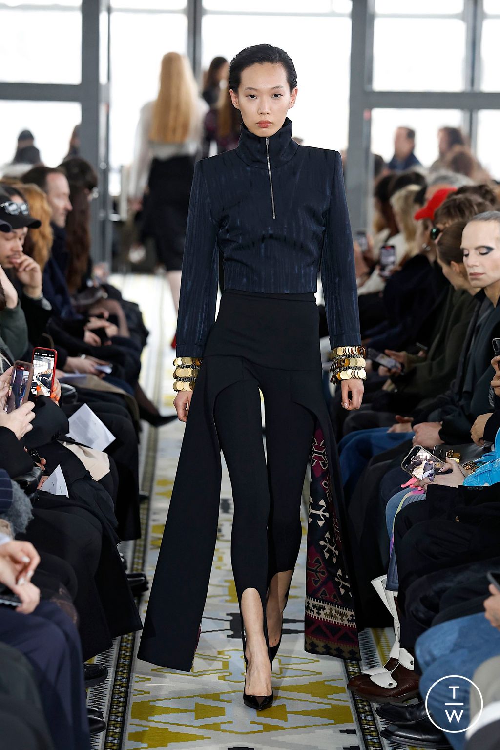 Fashion Week Paris Fall/Winter 2025 look 15 from the Burc Akyol collection womenswear